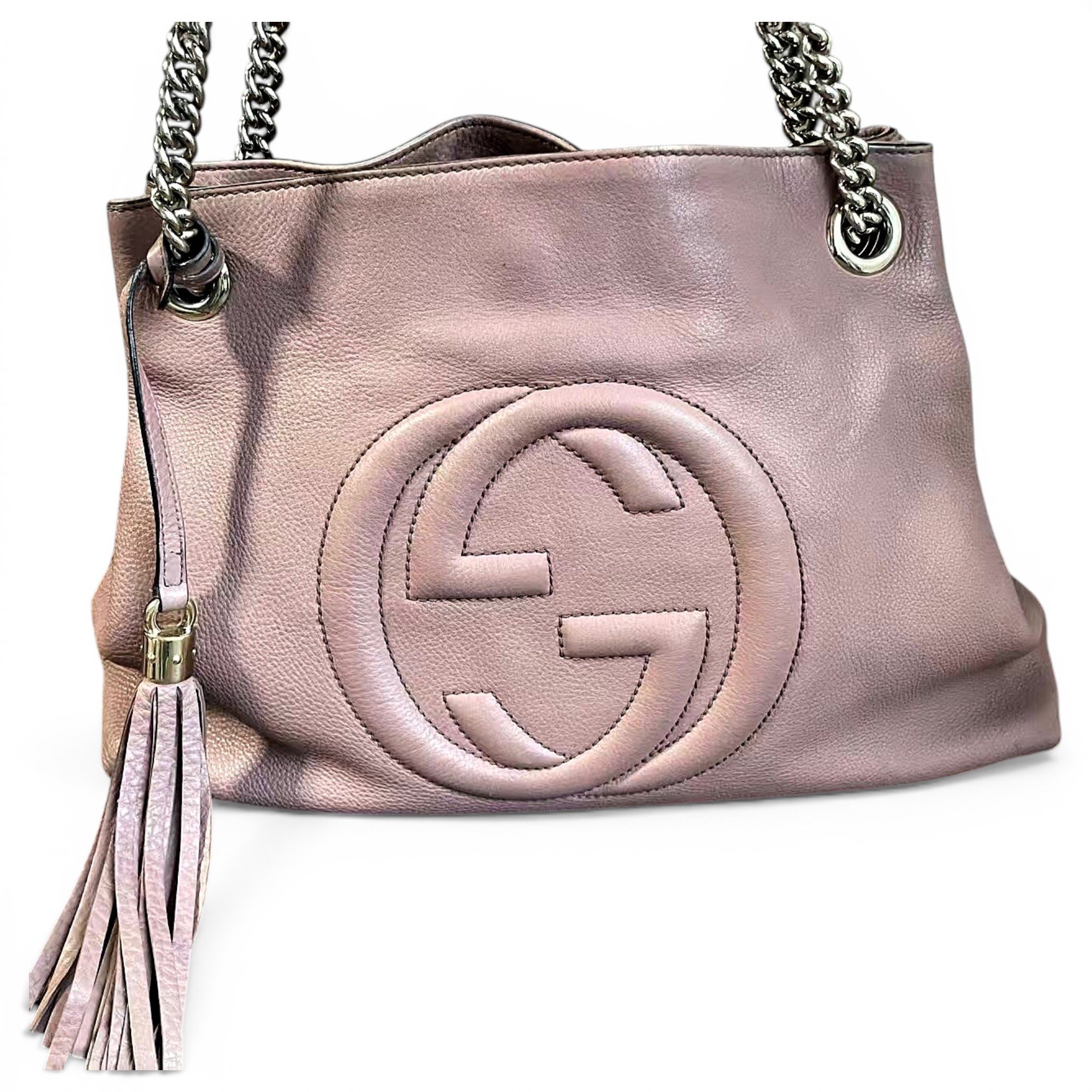 Soho leather tote