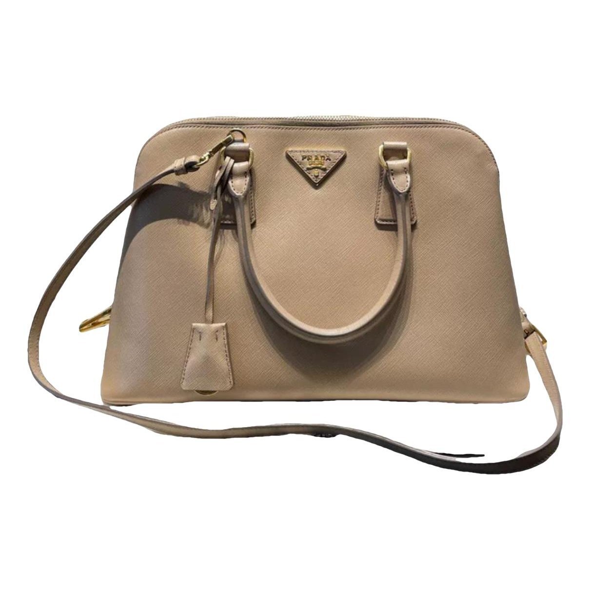 Promenade leather handbag
