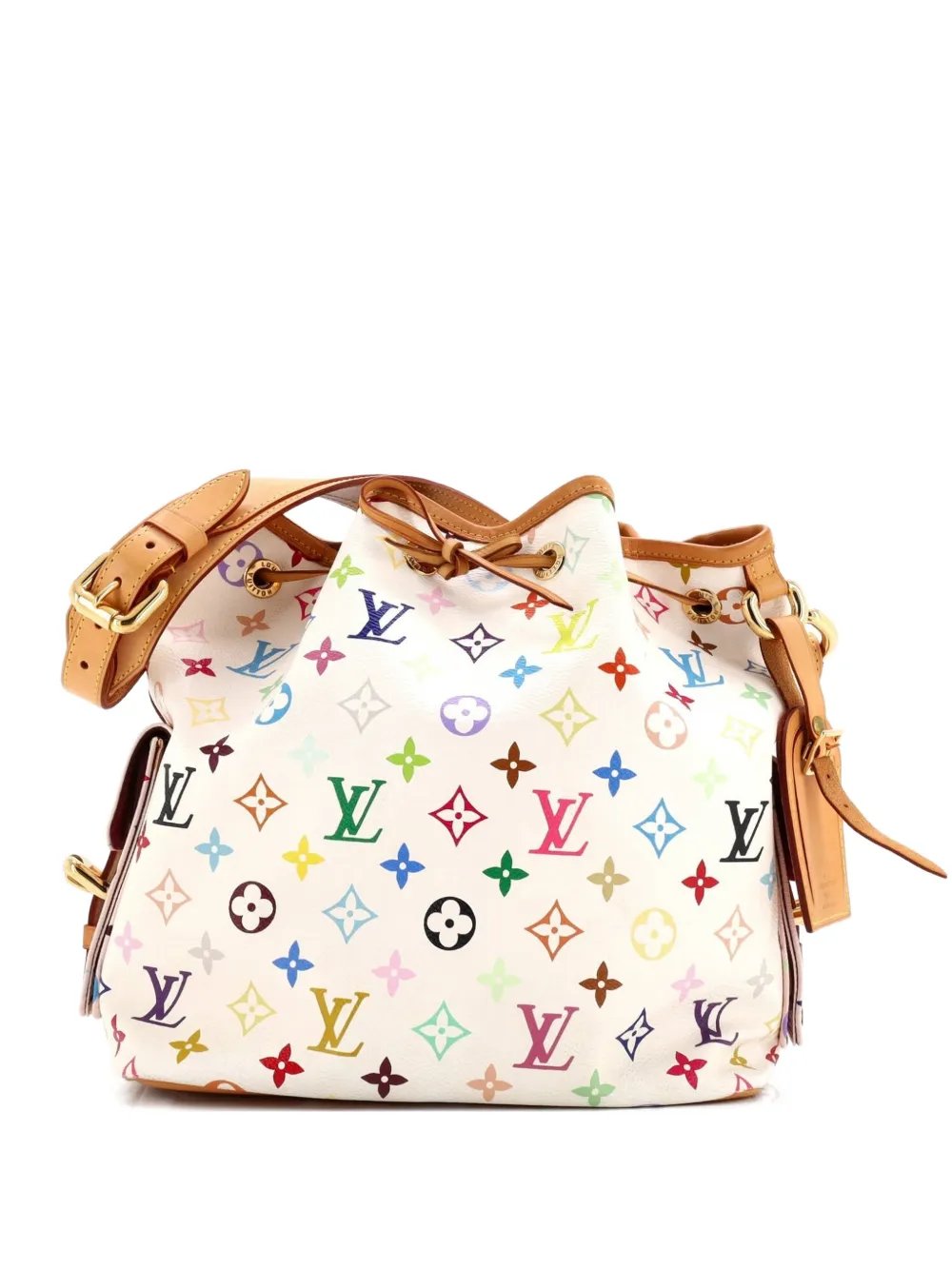 Louis Vuitton Petit Noe Handbag Monogram Multicolor bucket bag