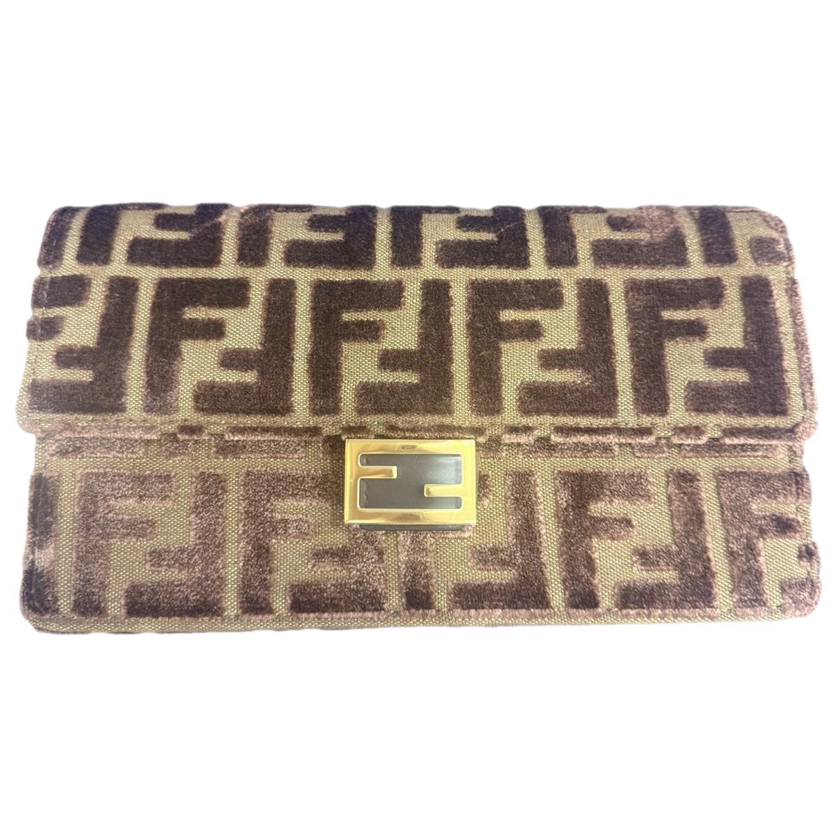 Baguette velvet handbag