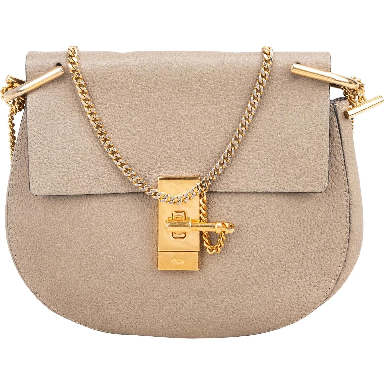 Drew leather crossbody bag