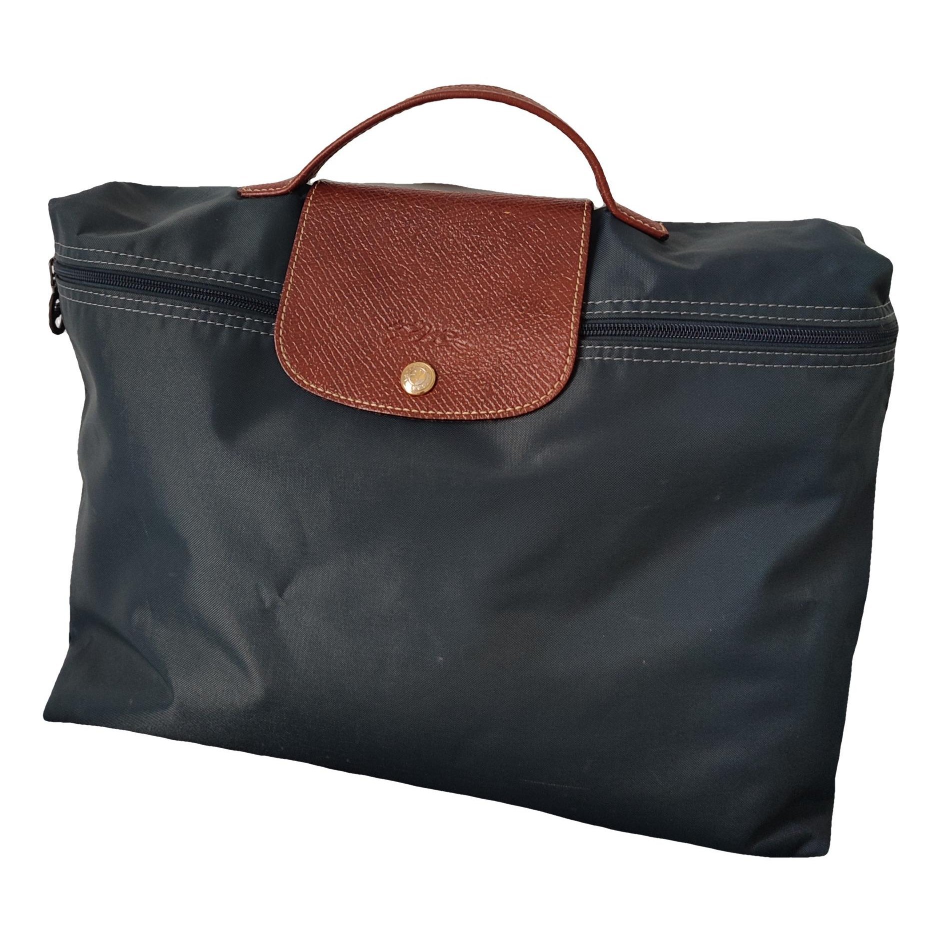 Pliage leather handbag