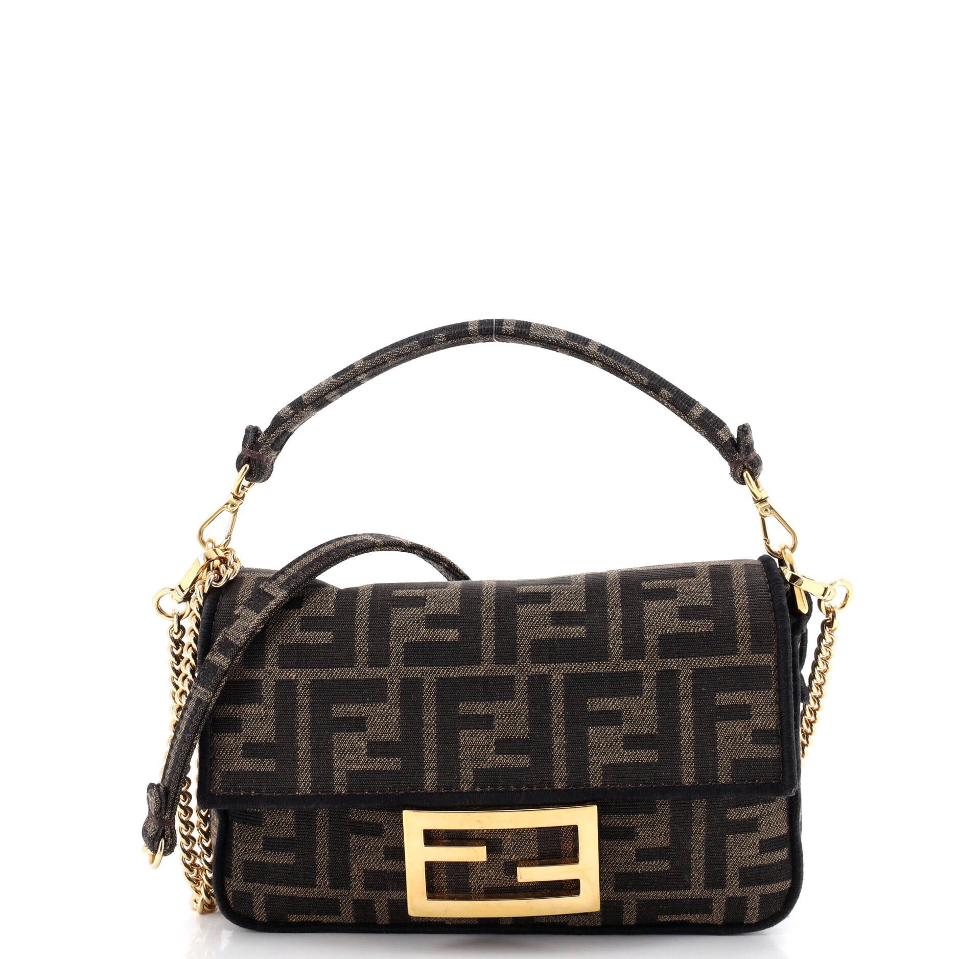 Baguette NM Bag Zucca Canvas Mini