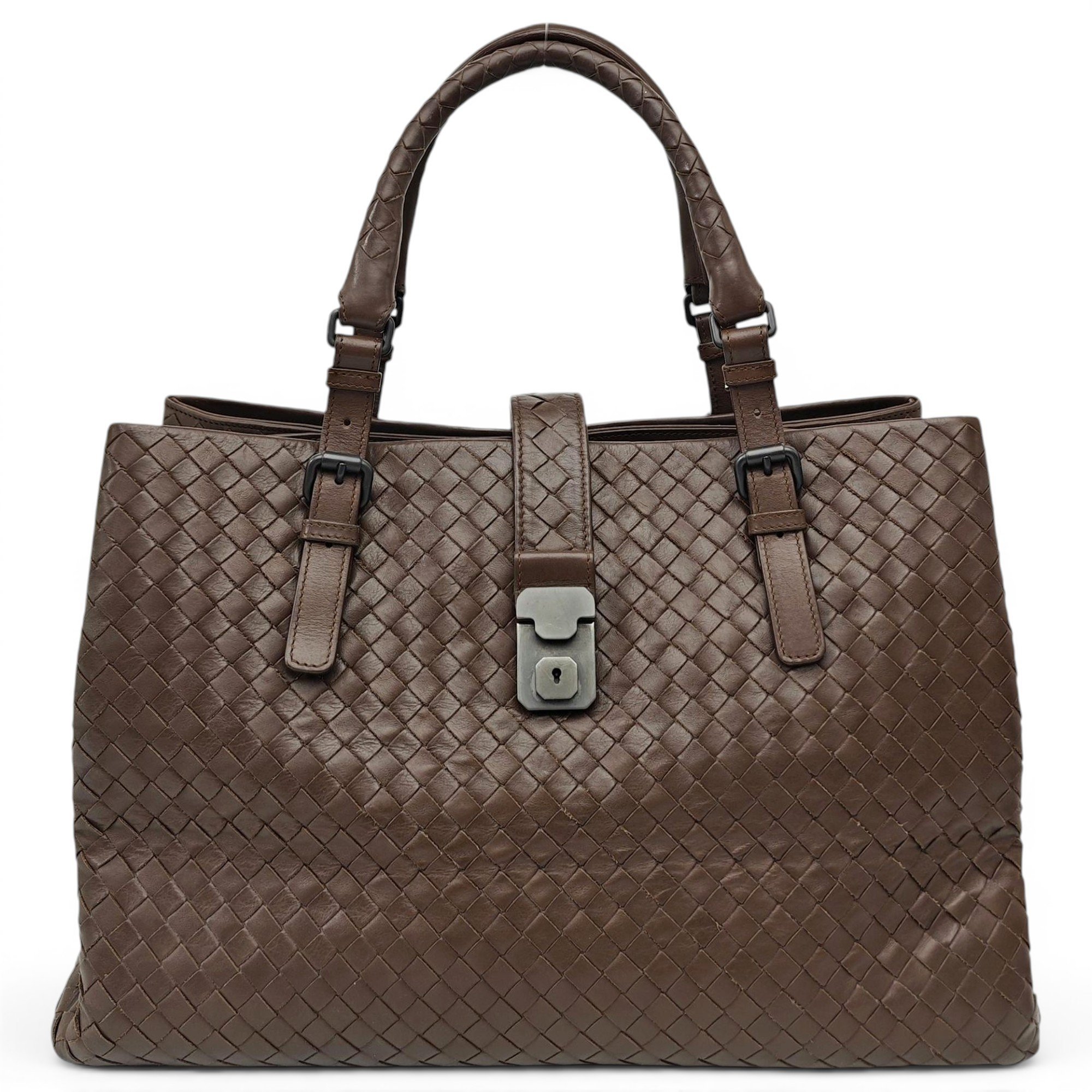 Bottega Veneta Roma leather tote