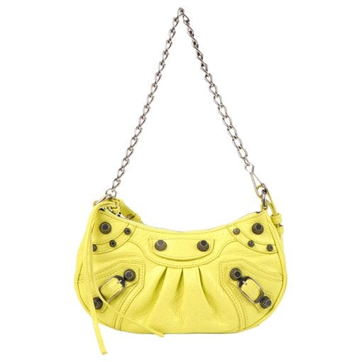 Le Cagole leather handbag