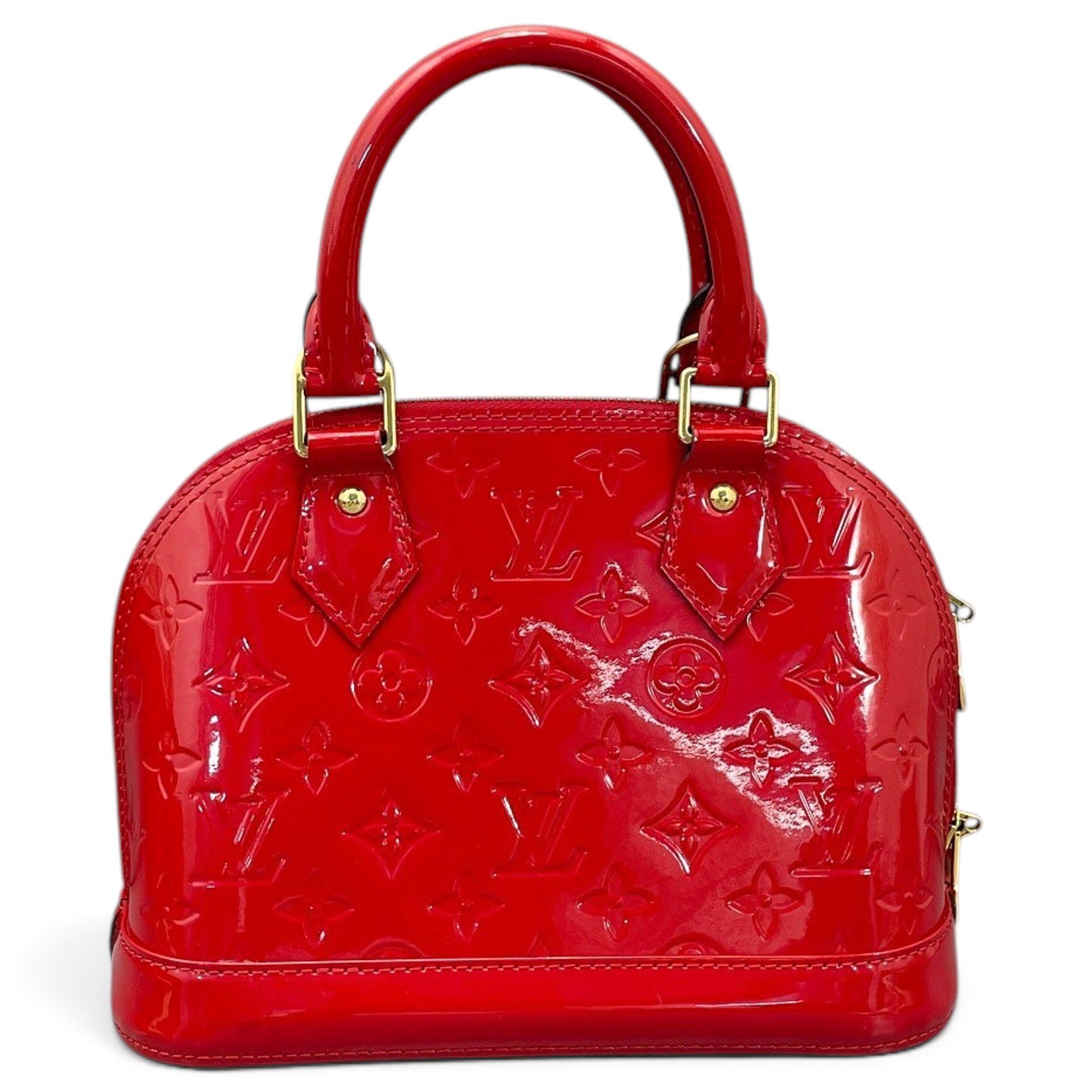 Alma BB patent leather handbag
