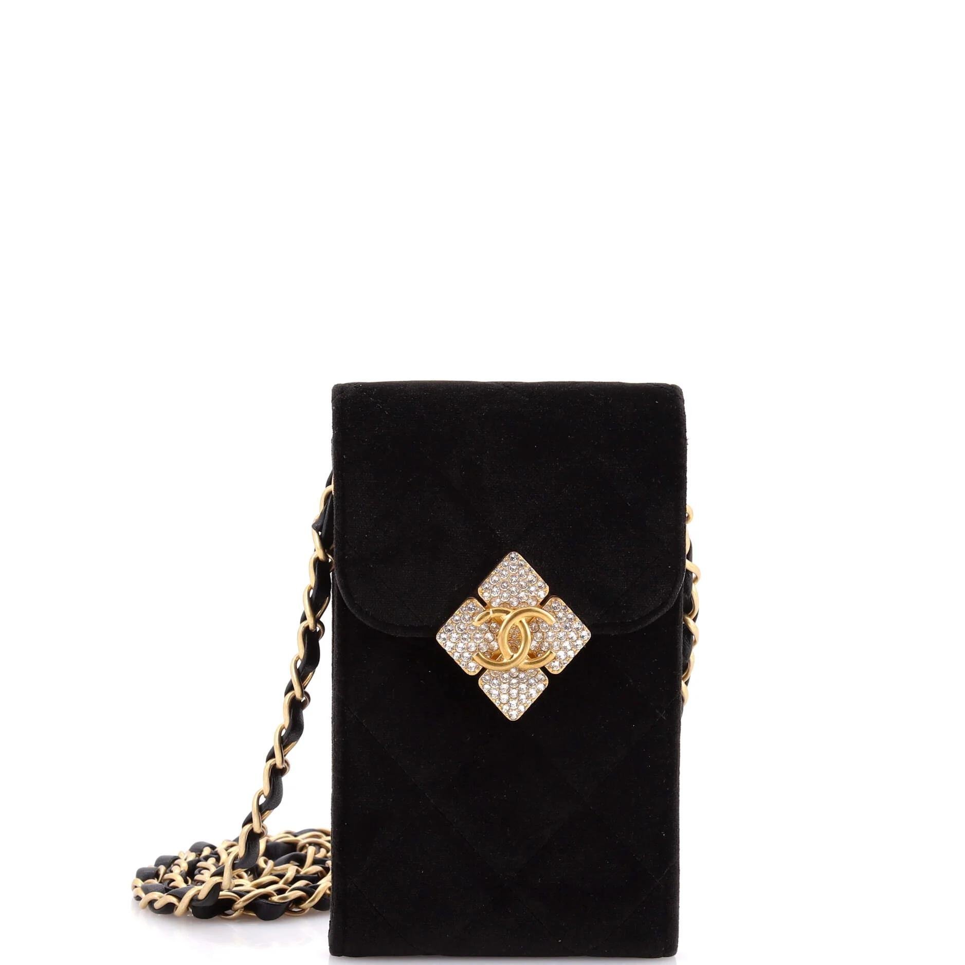Velvet crossbody bag