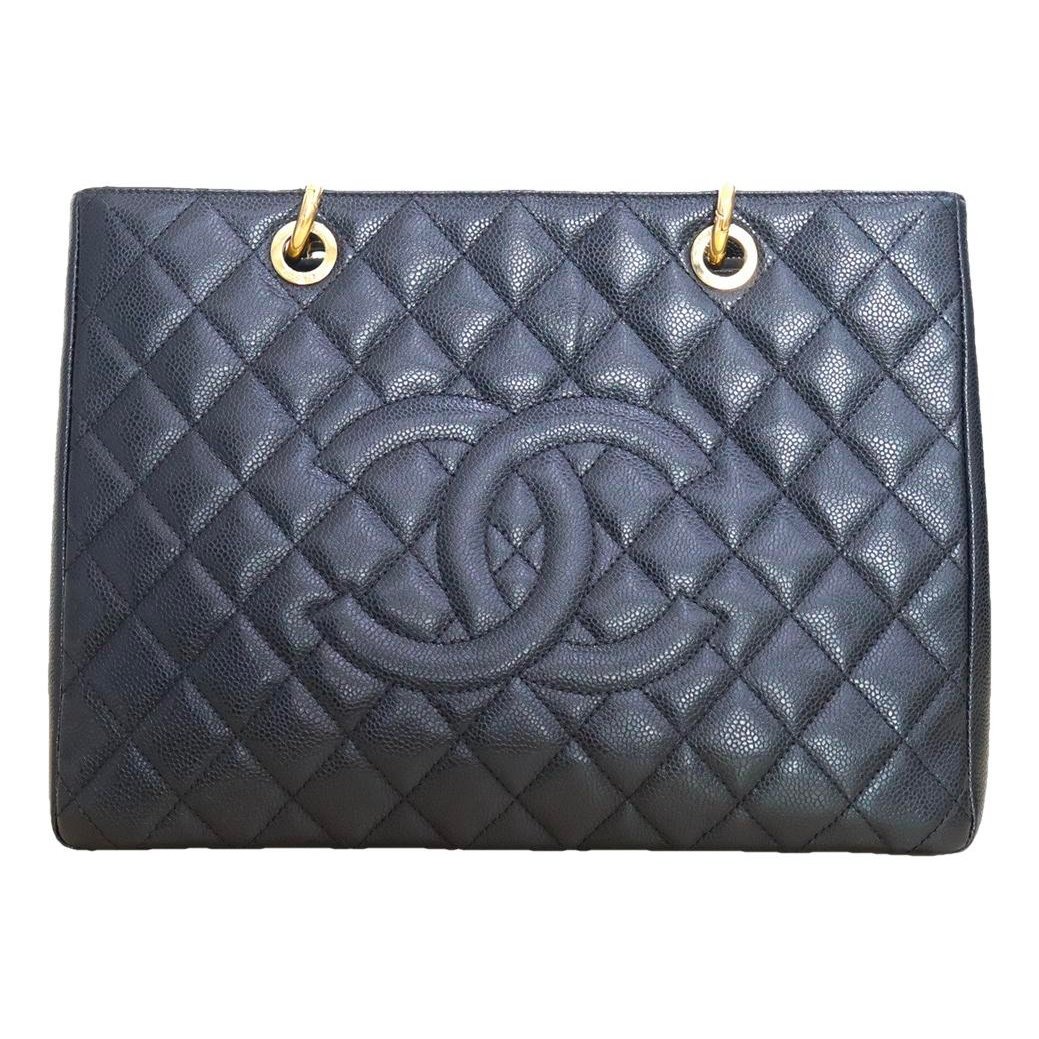 Leather tote