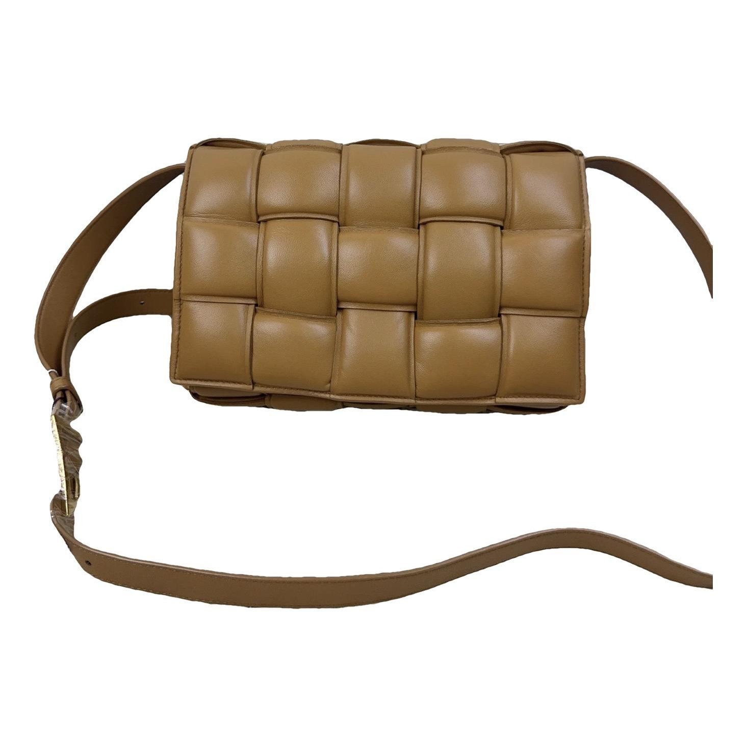 Cassette leather crossbody bag