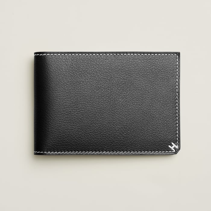 Noir H Sellier Card Holder