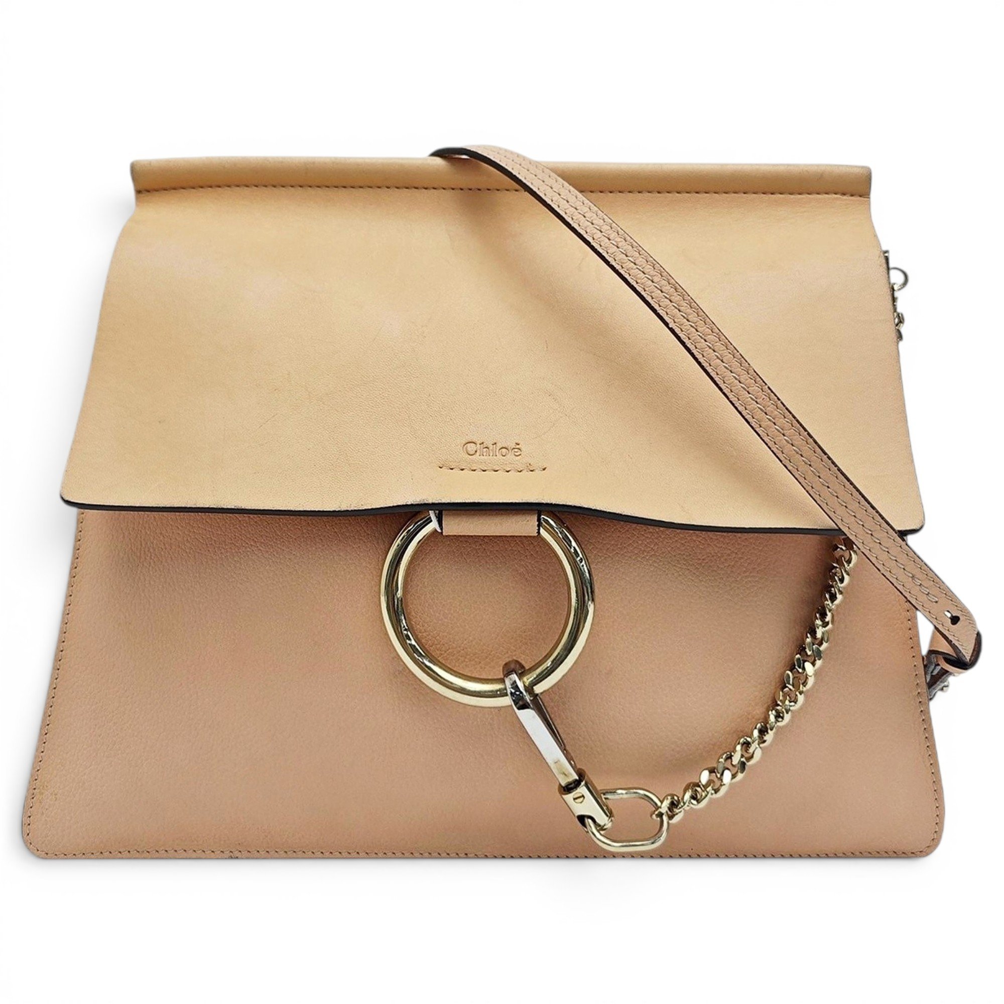 Faye leather handbag