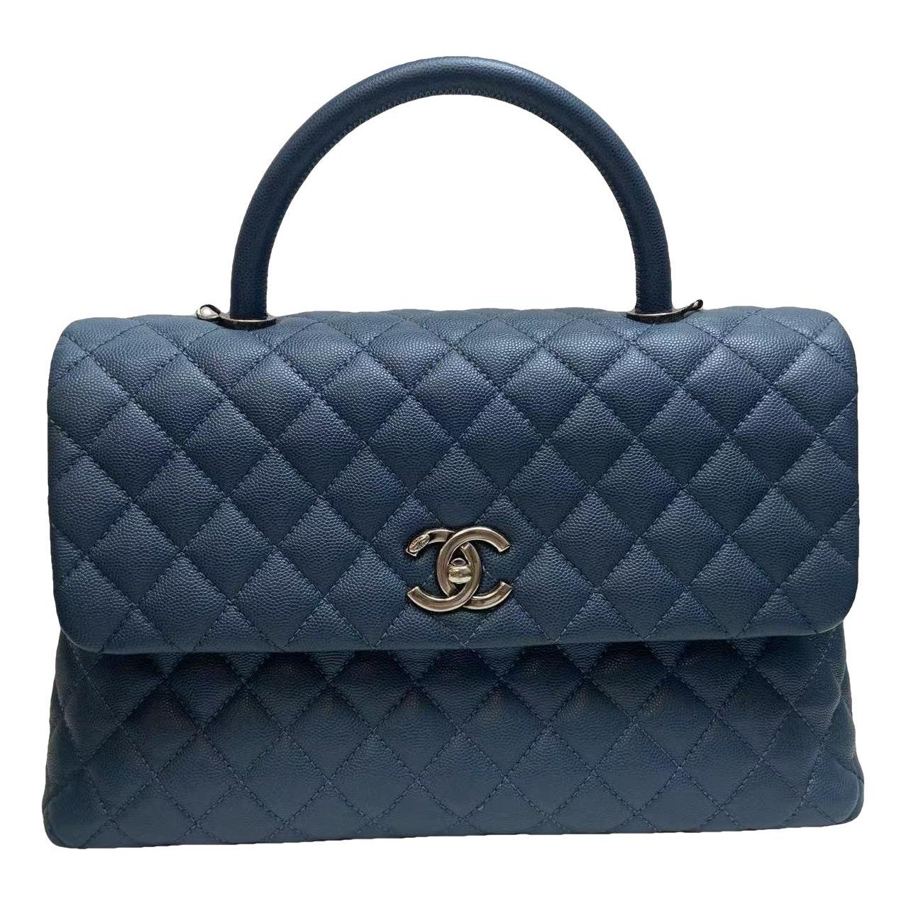 Coco Handle leather handbag