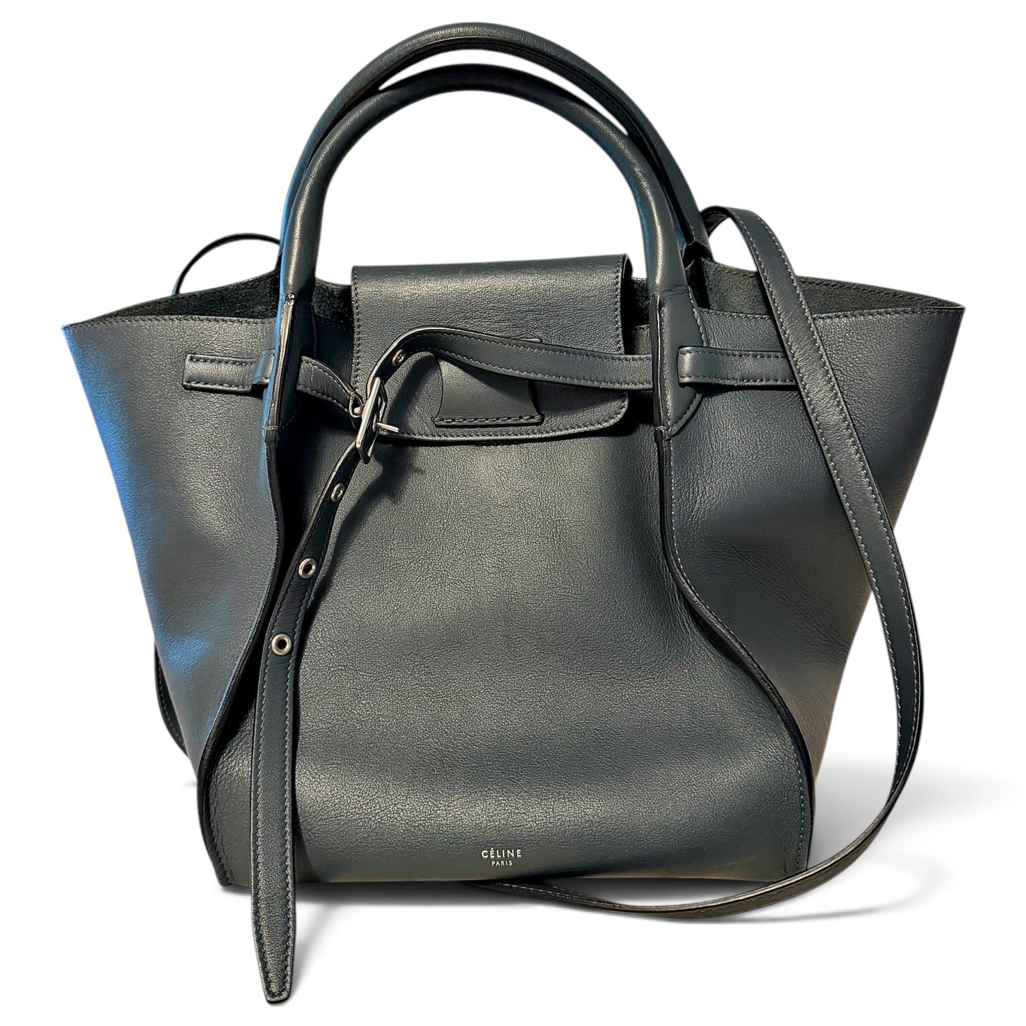 Big Bag leather handbag