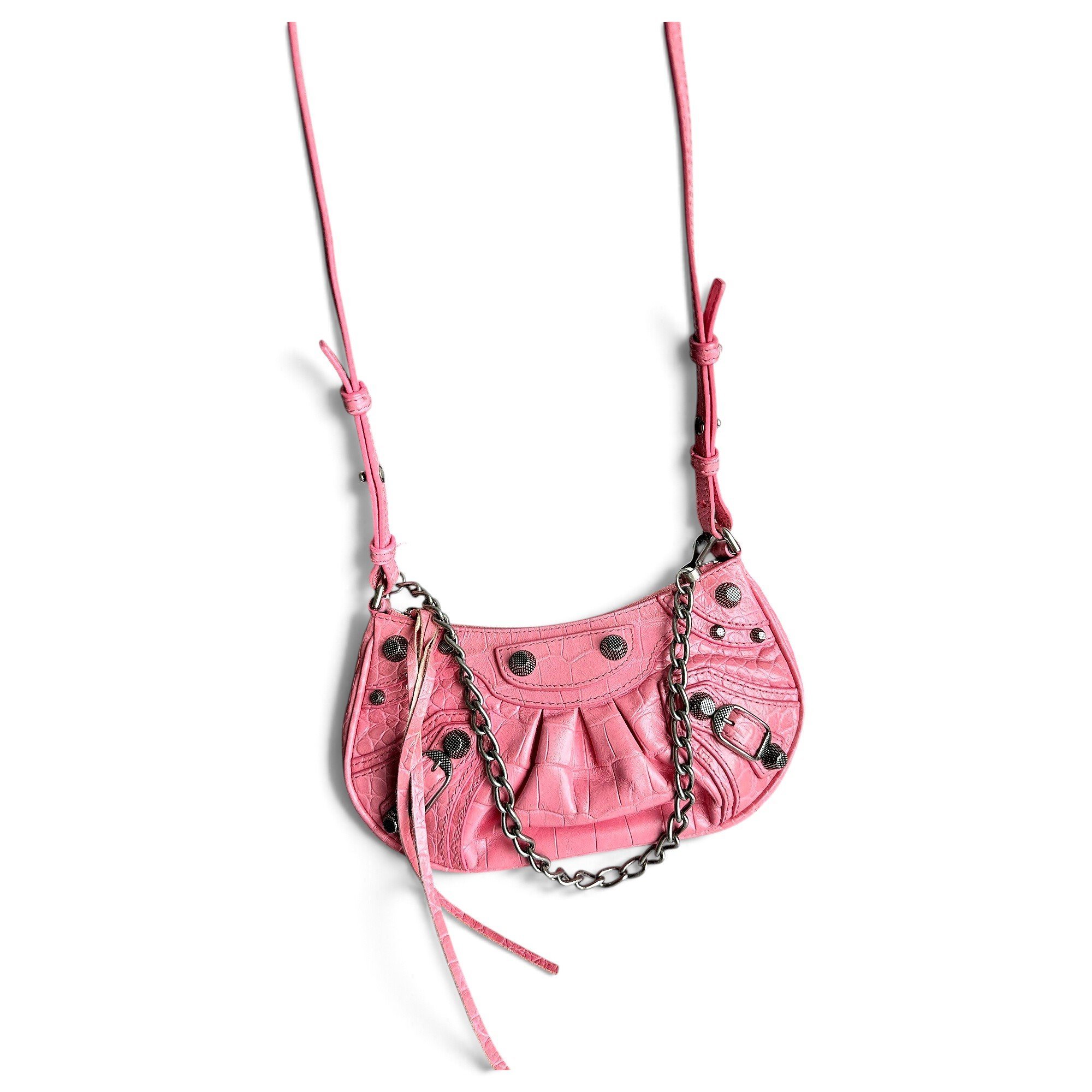 Le Cagole leather handbag