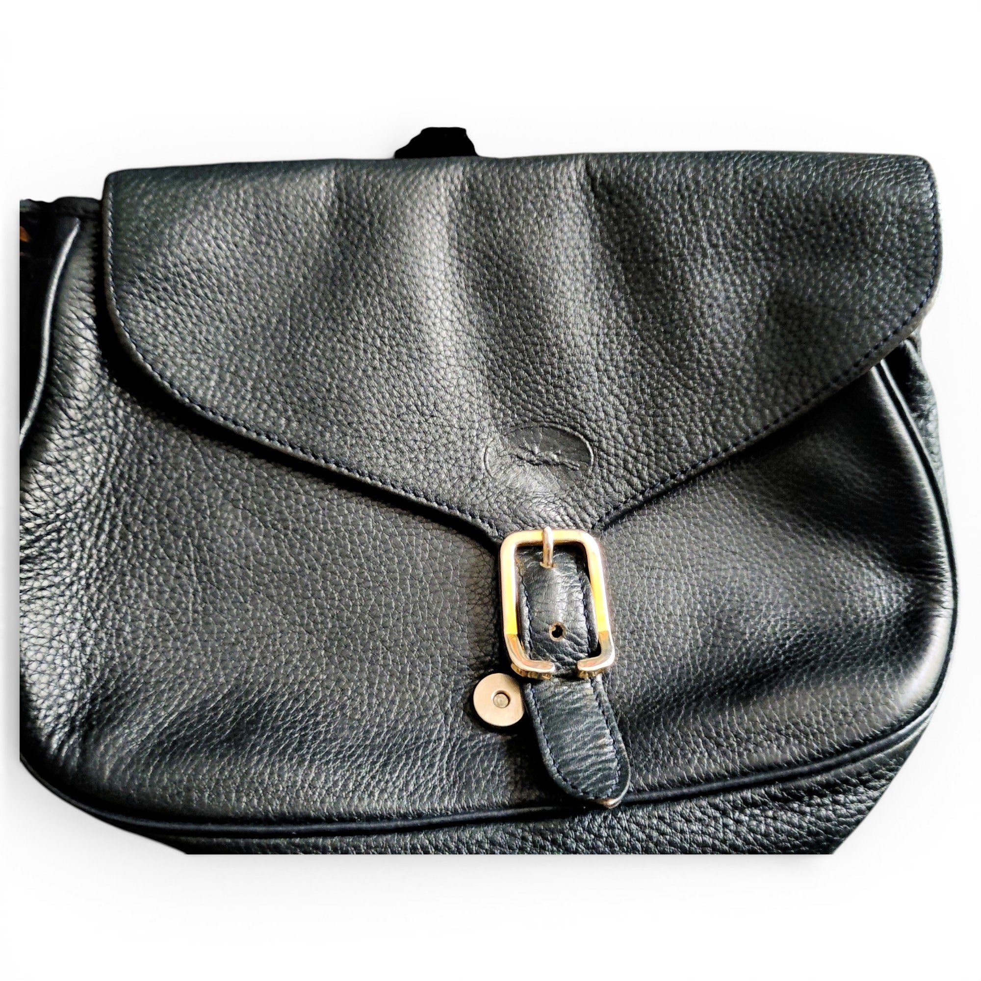 Leather crossbody bag