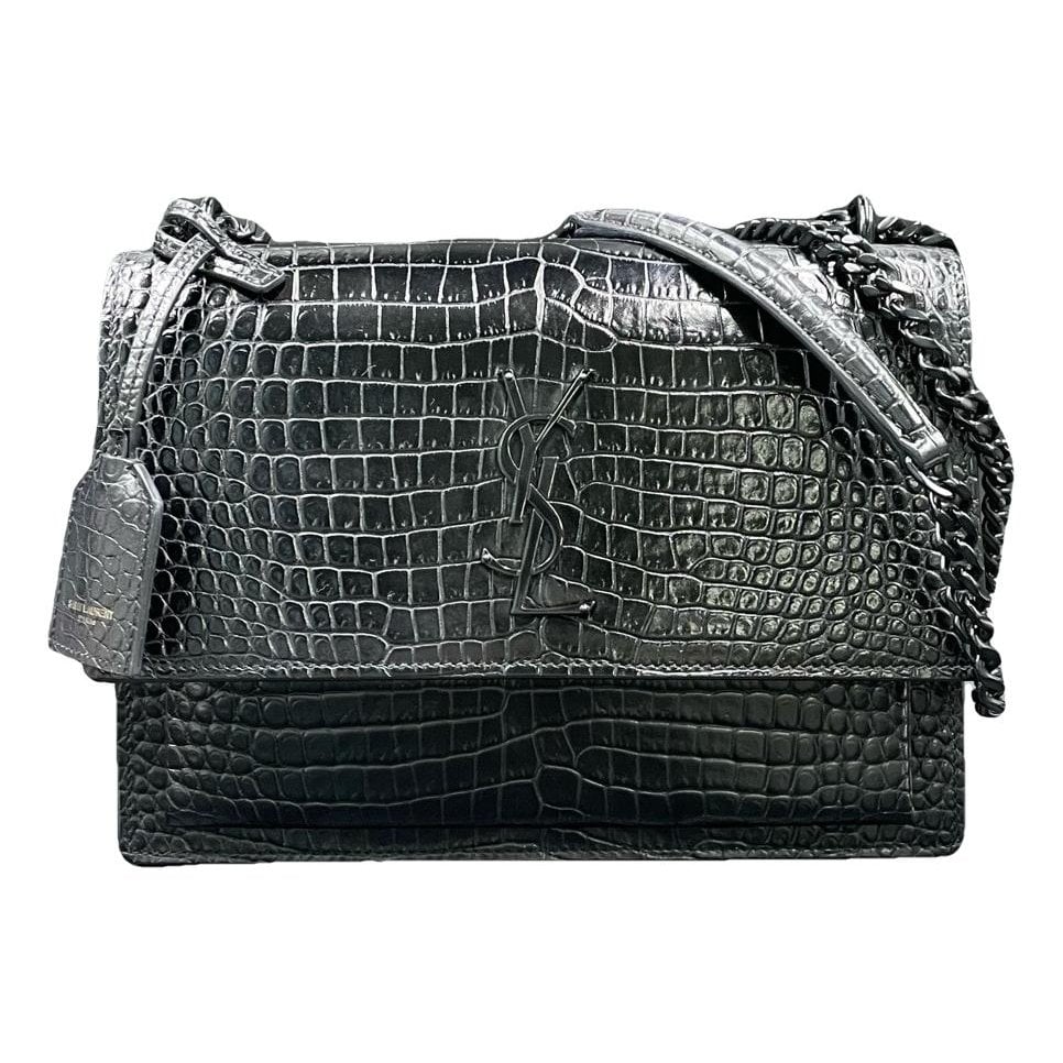 Sunset leather handbag