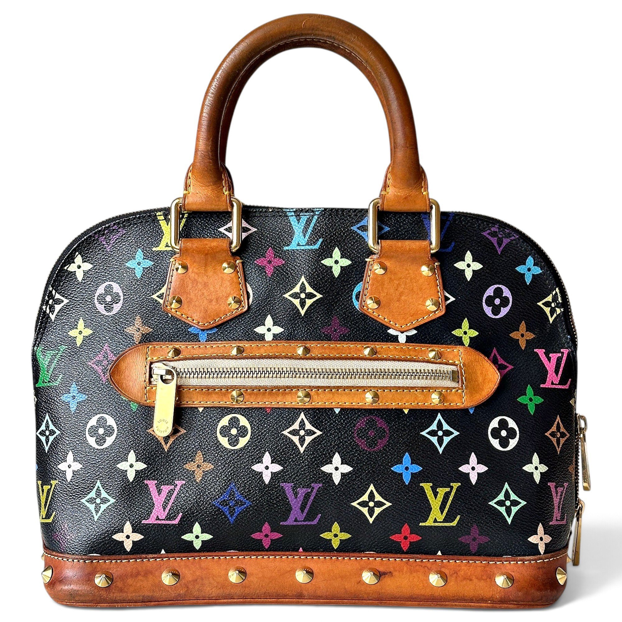 Alma leather handbag