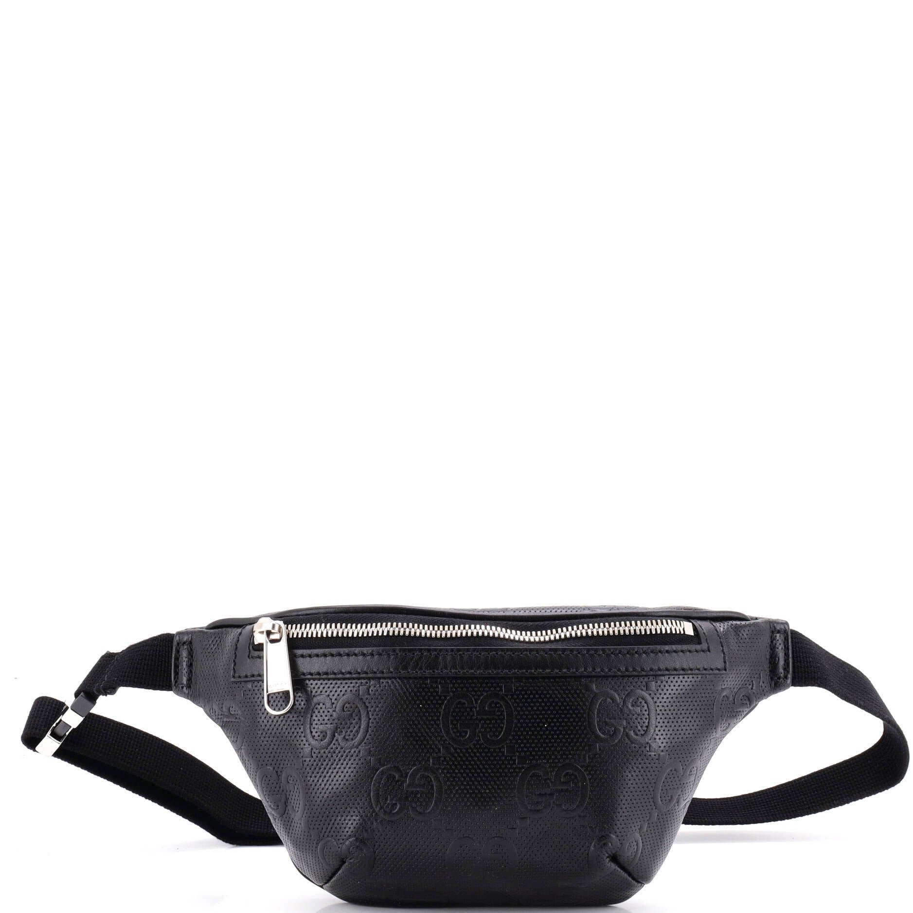 Belt Bag GG Embossed Perforated Leather Small