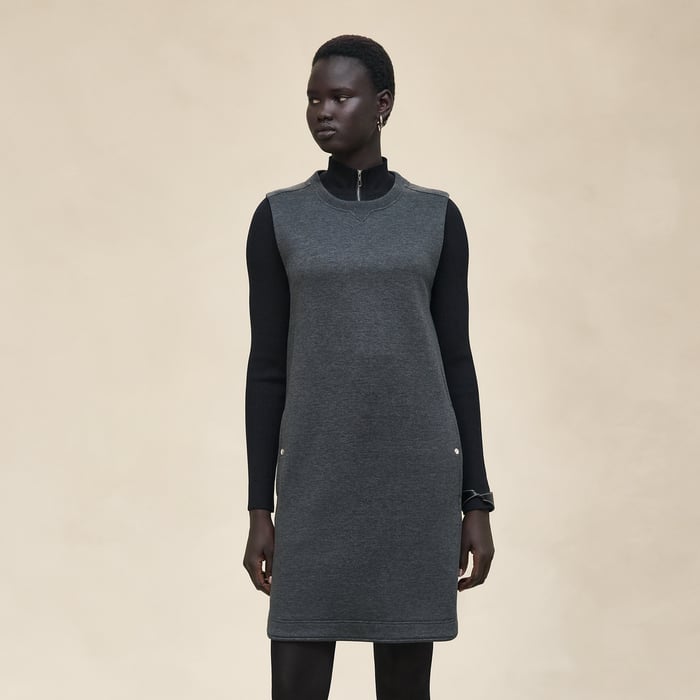 Gris Obscur Sleeveless Dress