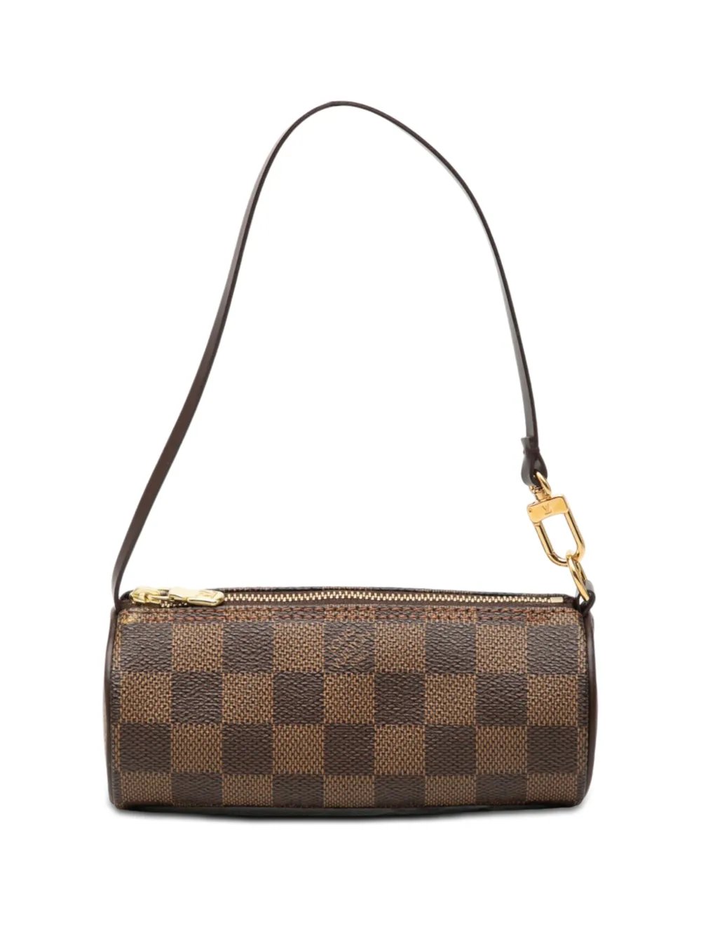 1990-2010 Damier Ebene Papillon Pochette handbag