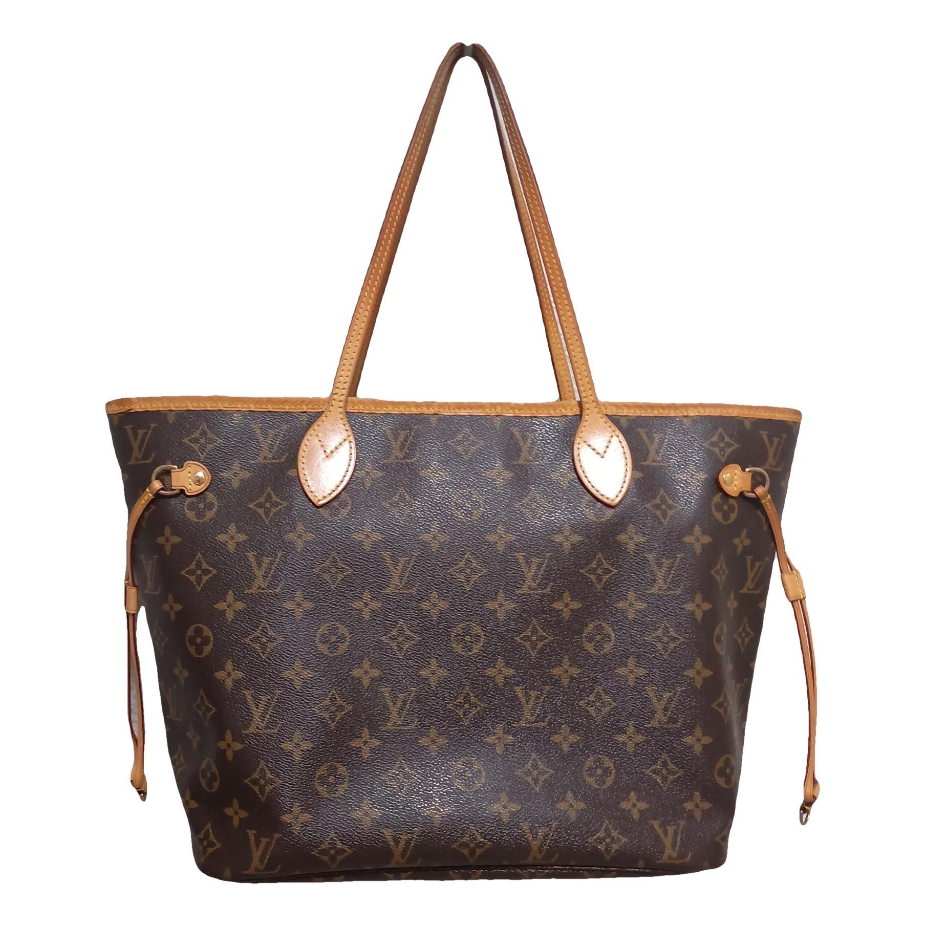 Louis Vuitton Neverfull leather tote