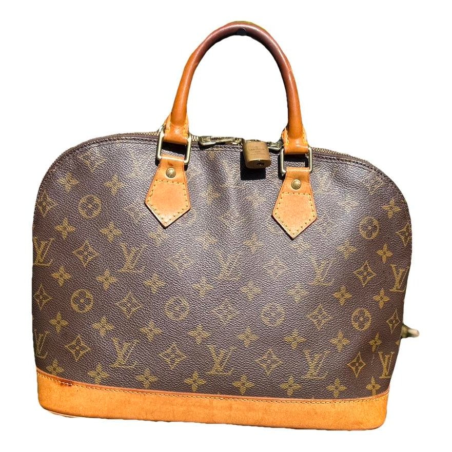 Alma leather handbag