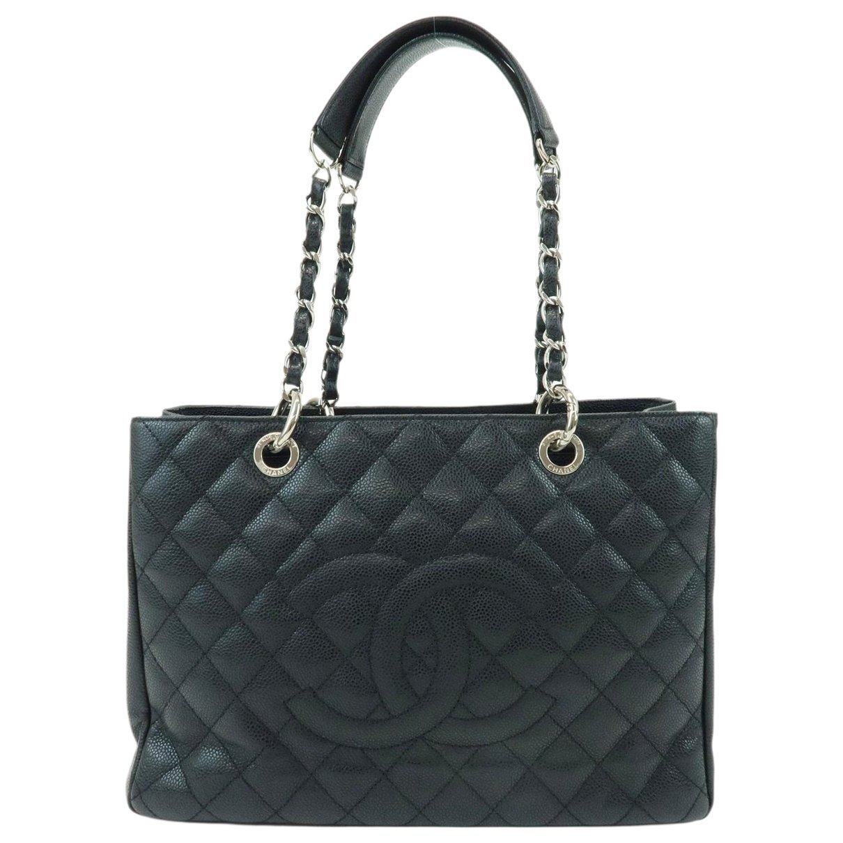 Grand shopping leather tote