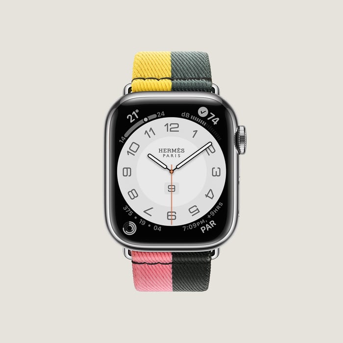 Band Apple Watch Hermès Single Tour 41 MM Casaque