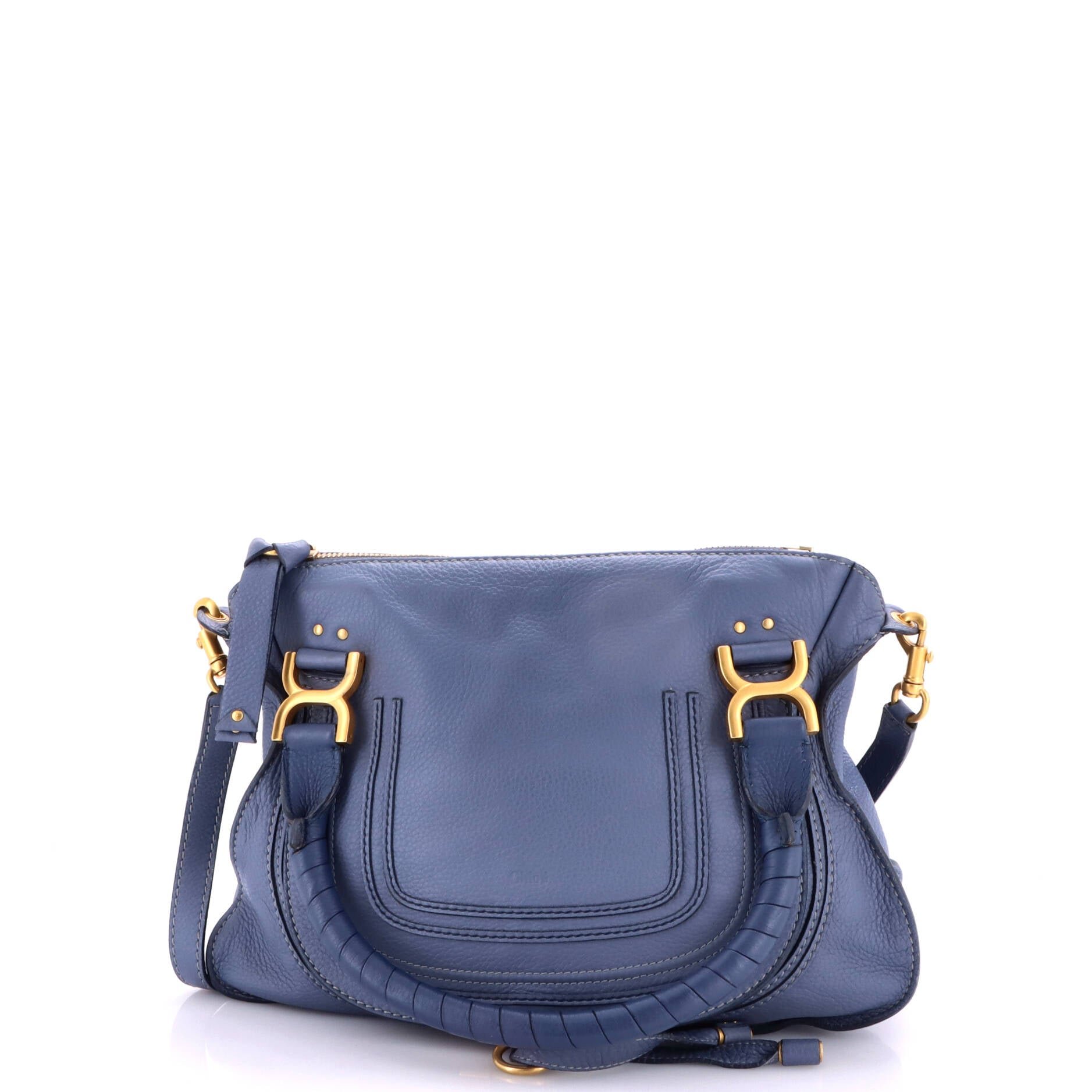 Marcie Satchel Leather Medium