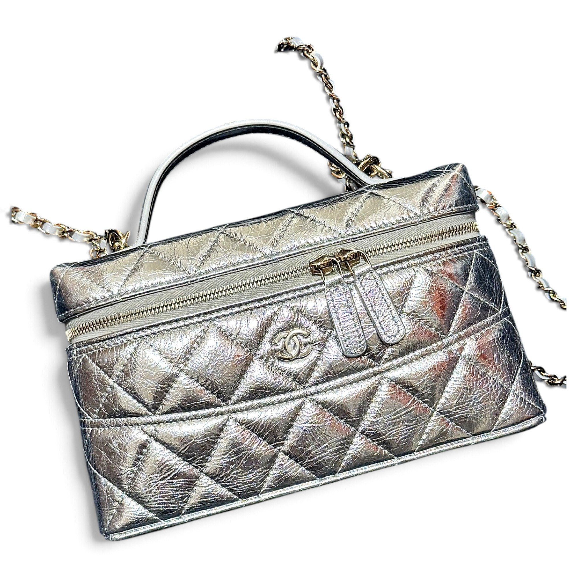 Leather mini bag