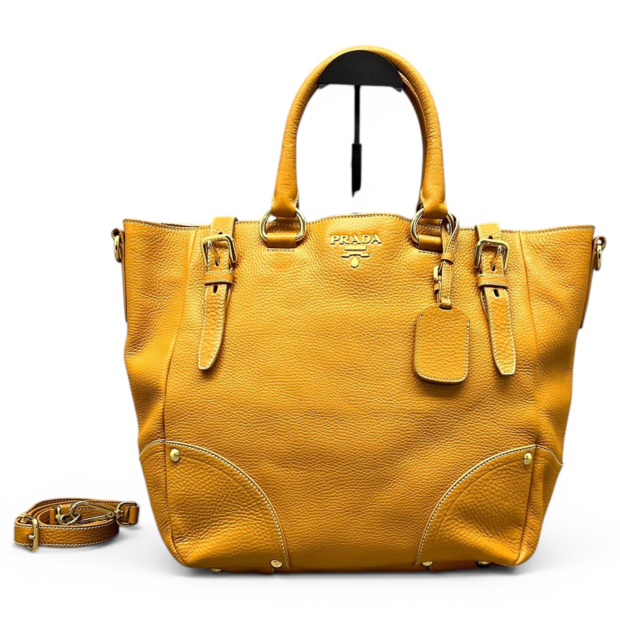 Leather tote