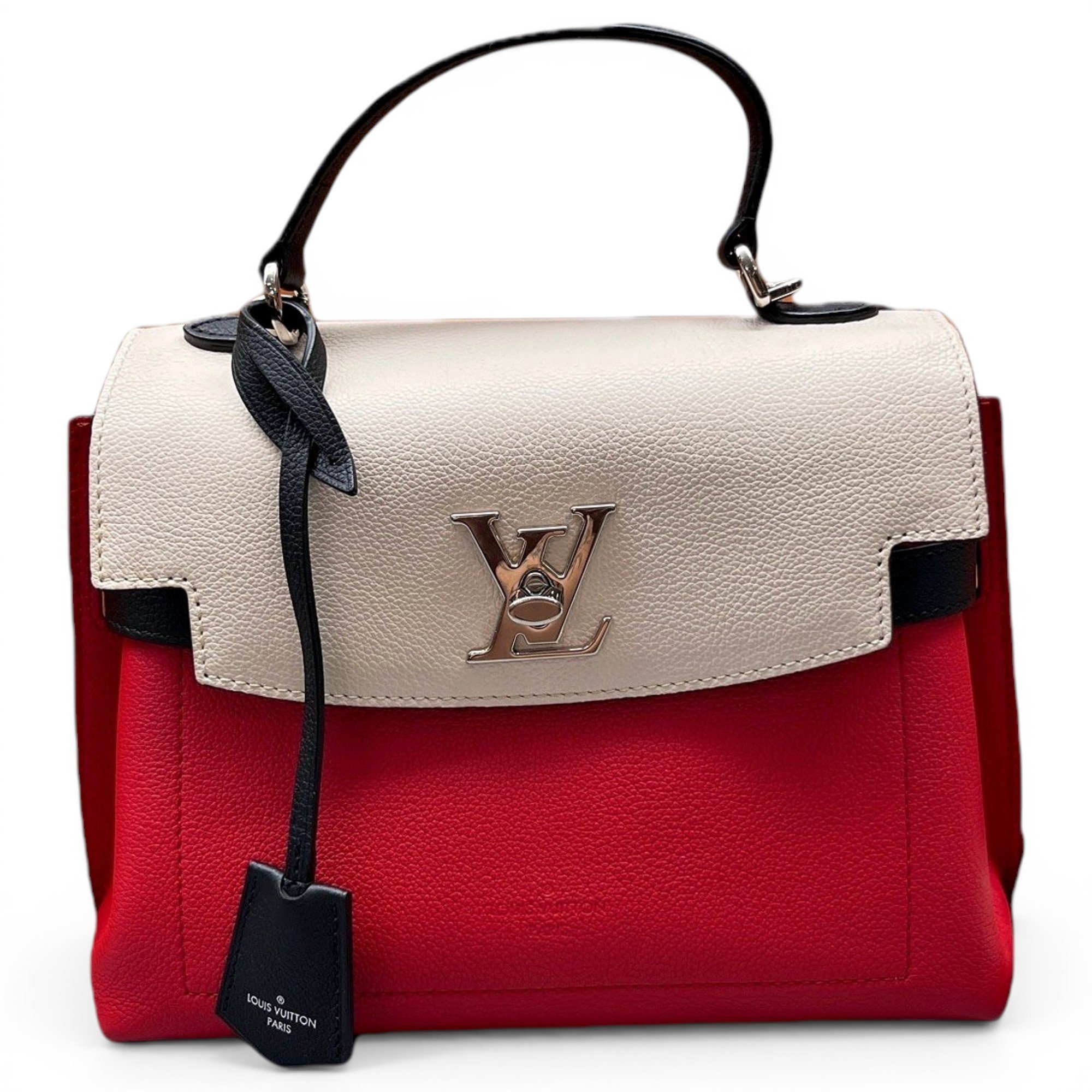 Louis Vuitton Lockme Ever leather handbag