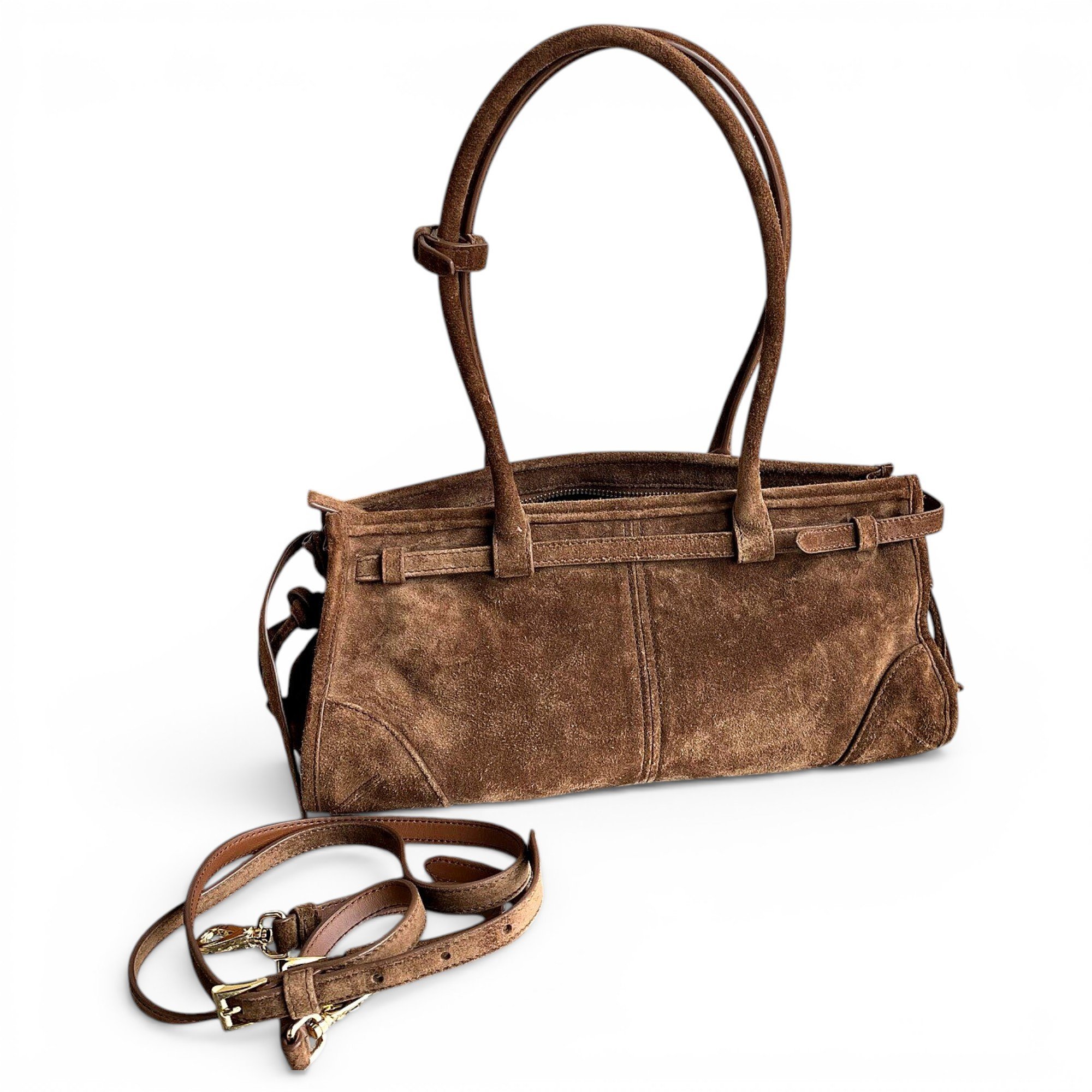 Leather handbag