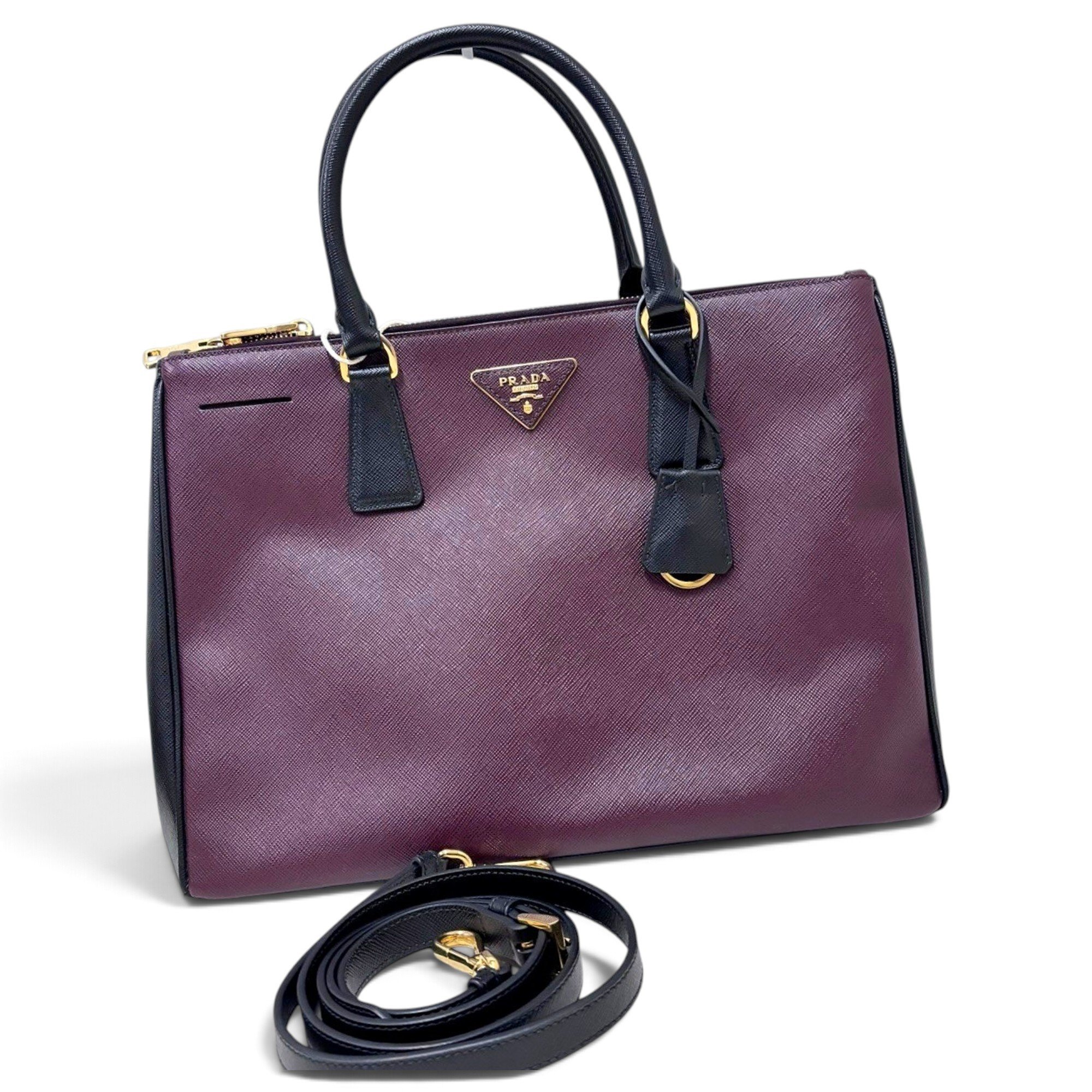 Galleria leather handbag