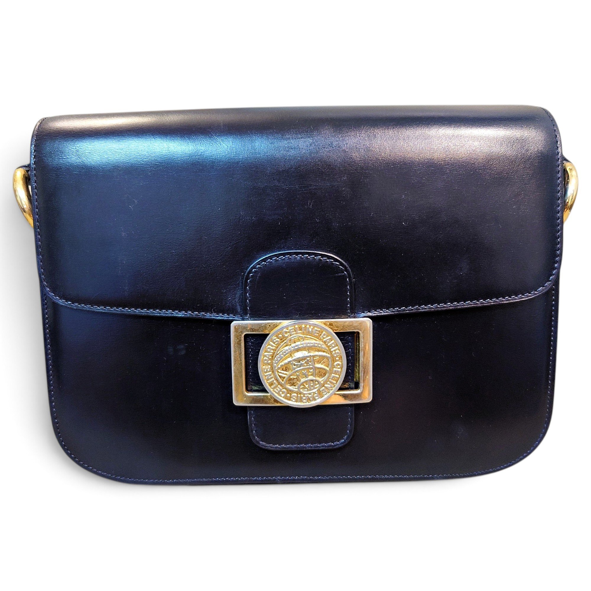 Triomphe leather handbag