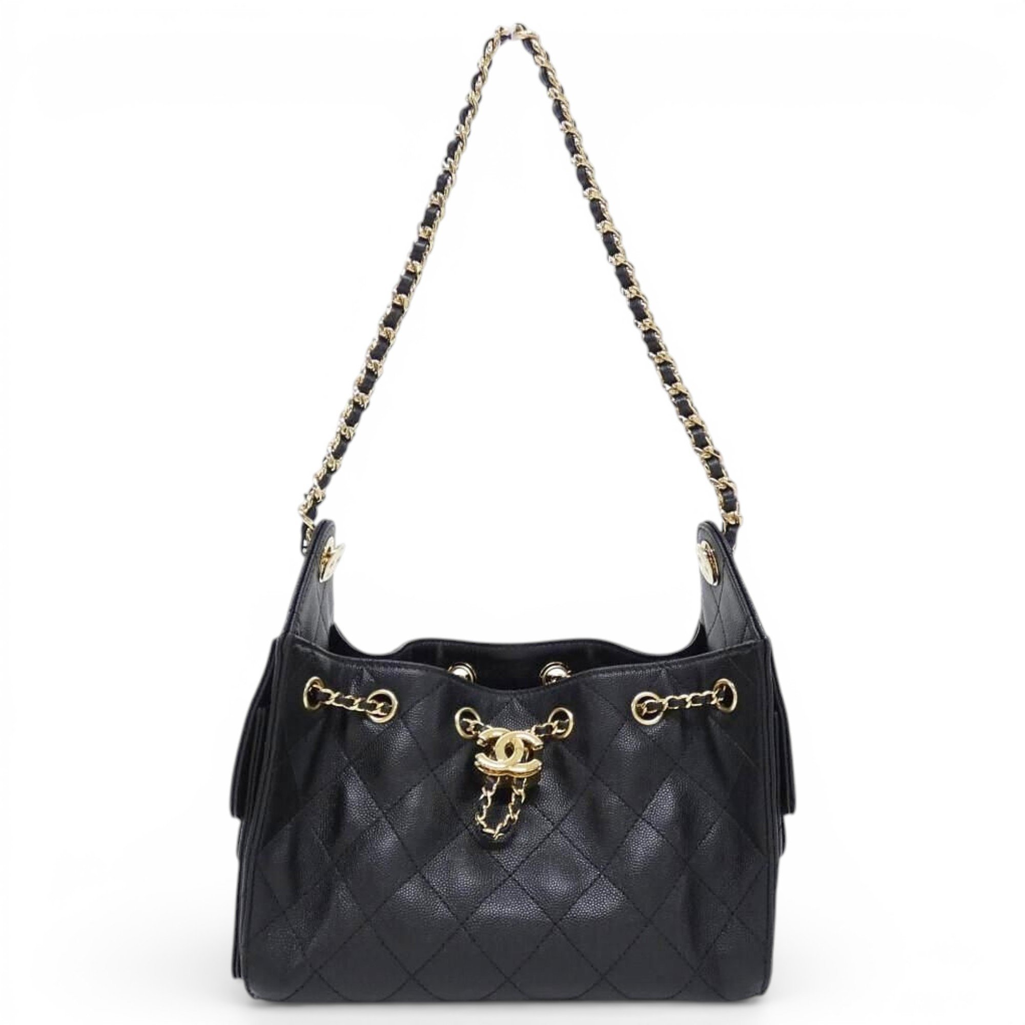 Leather handbag