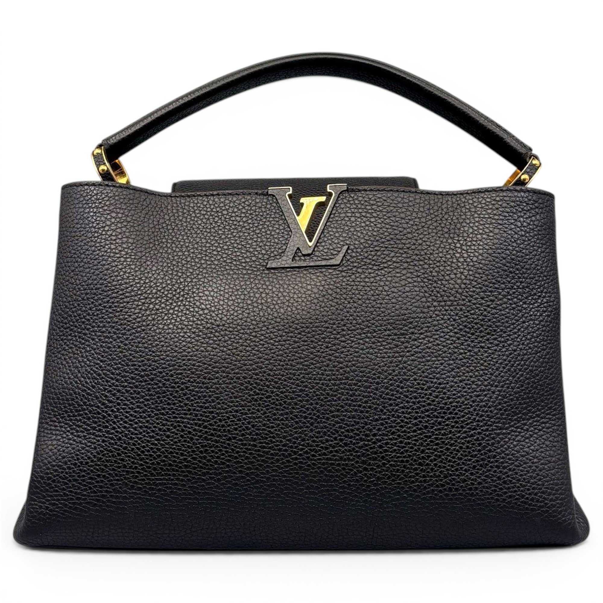 Capucines leather handbag