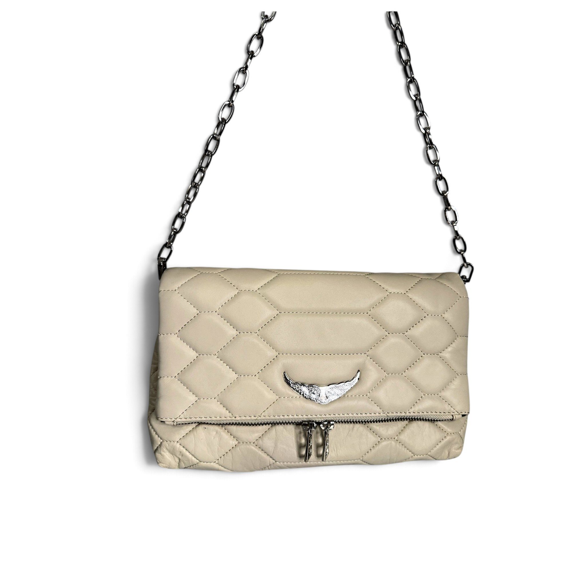 Leather crossbody bag