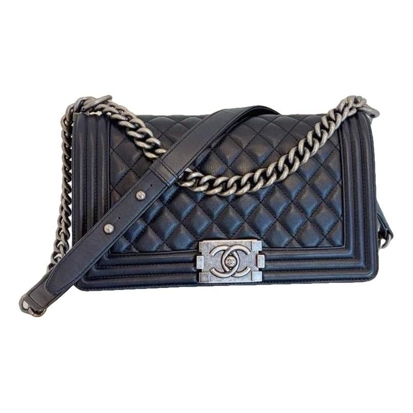 Boy leather handbag