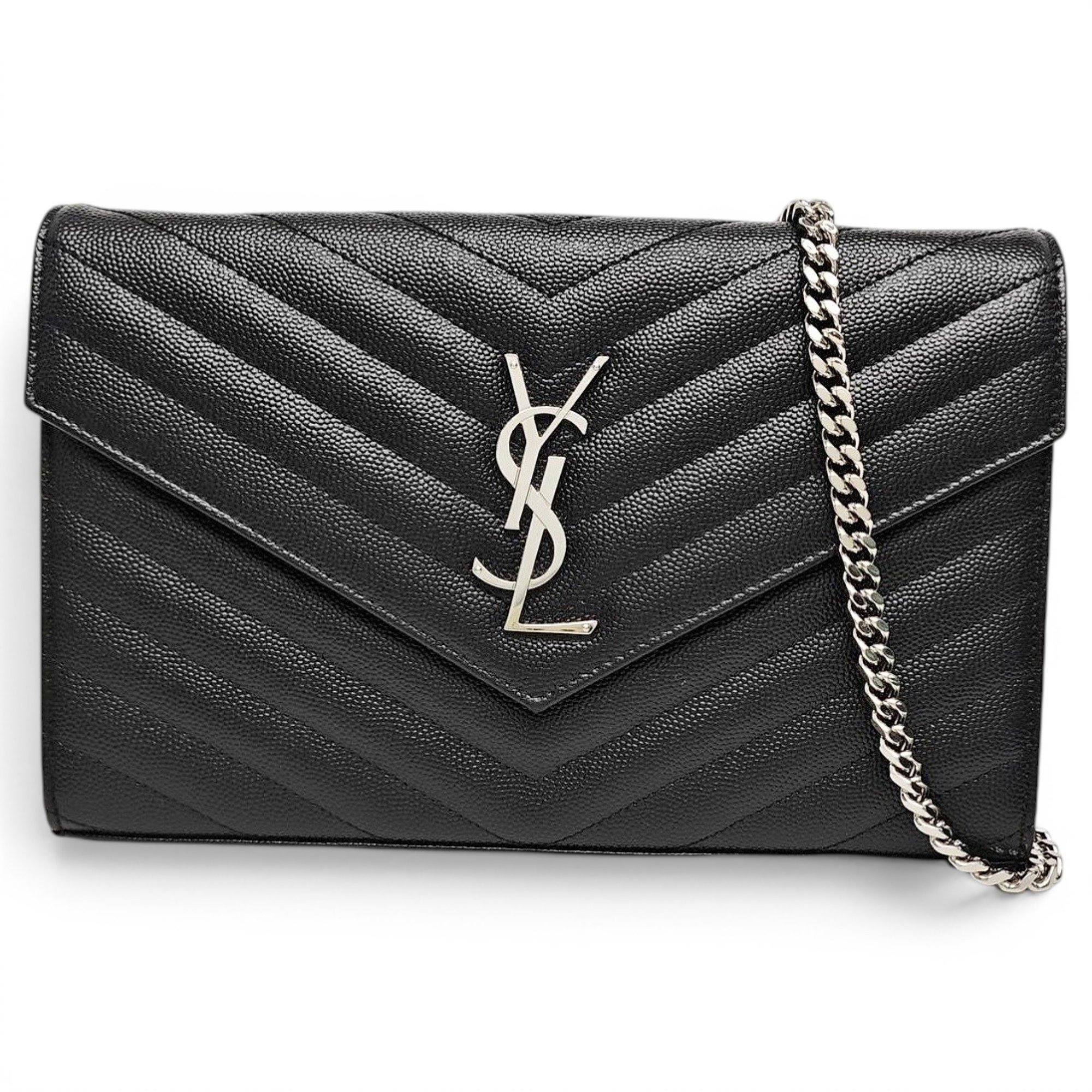 Baby monogramme leather handbag