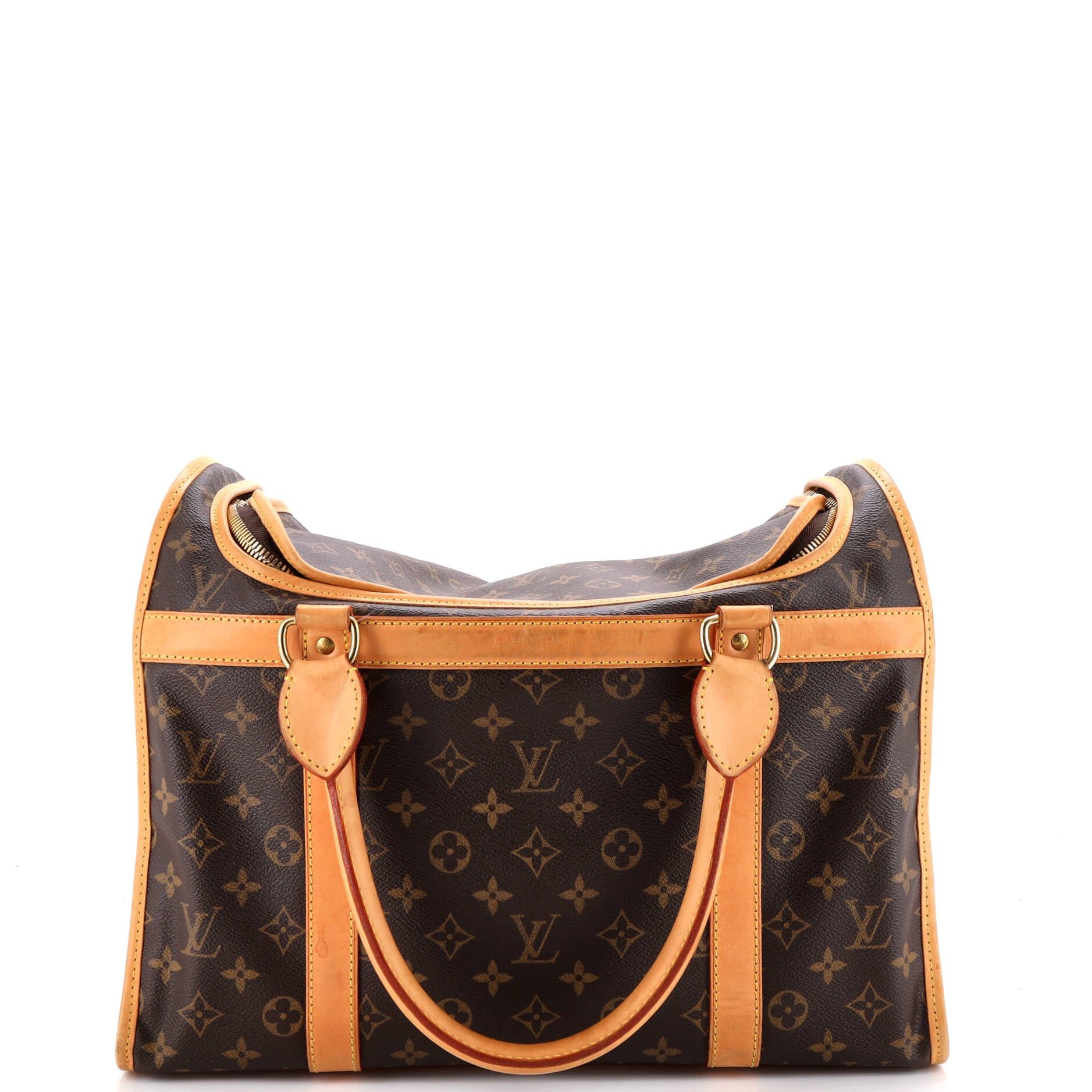 Dog Carrier Bag Monogram Canvas 40