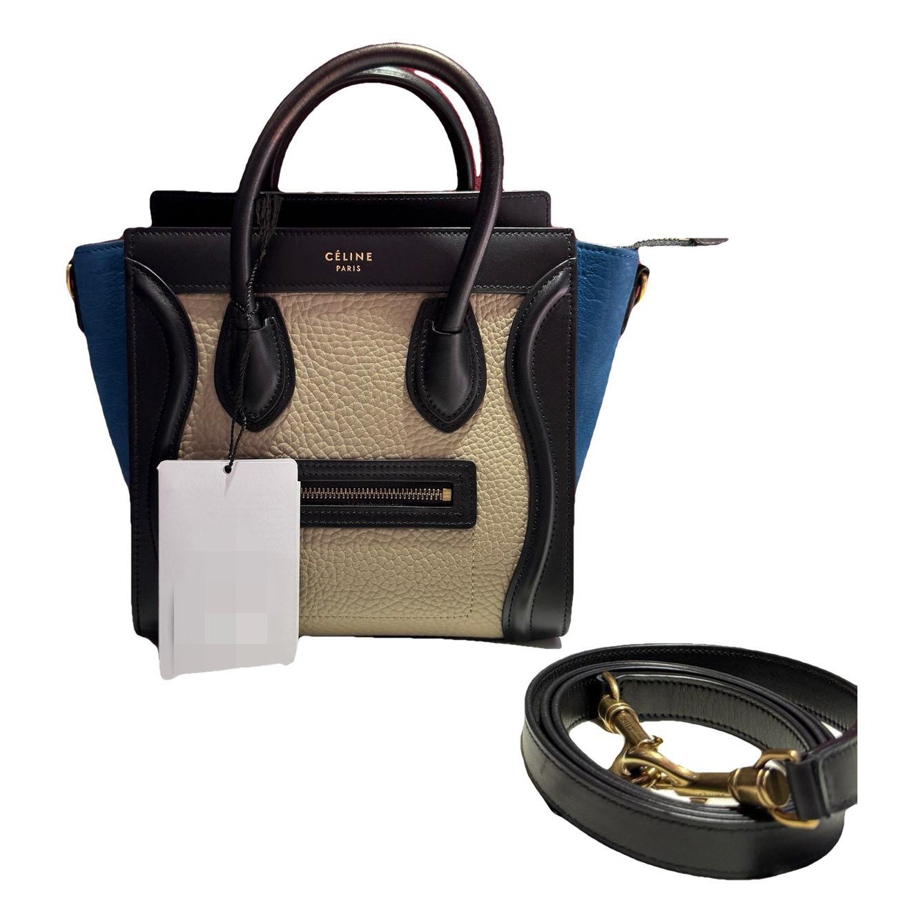 Luggage leather handbag