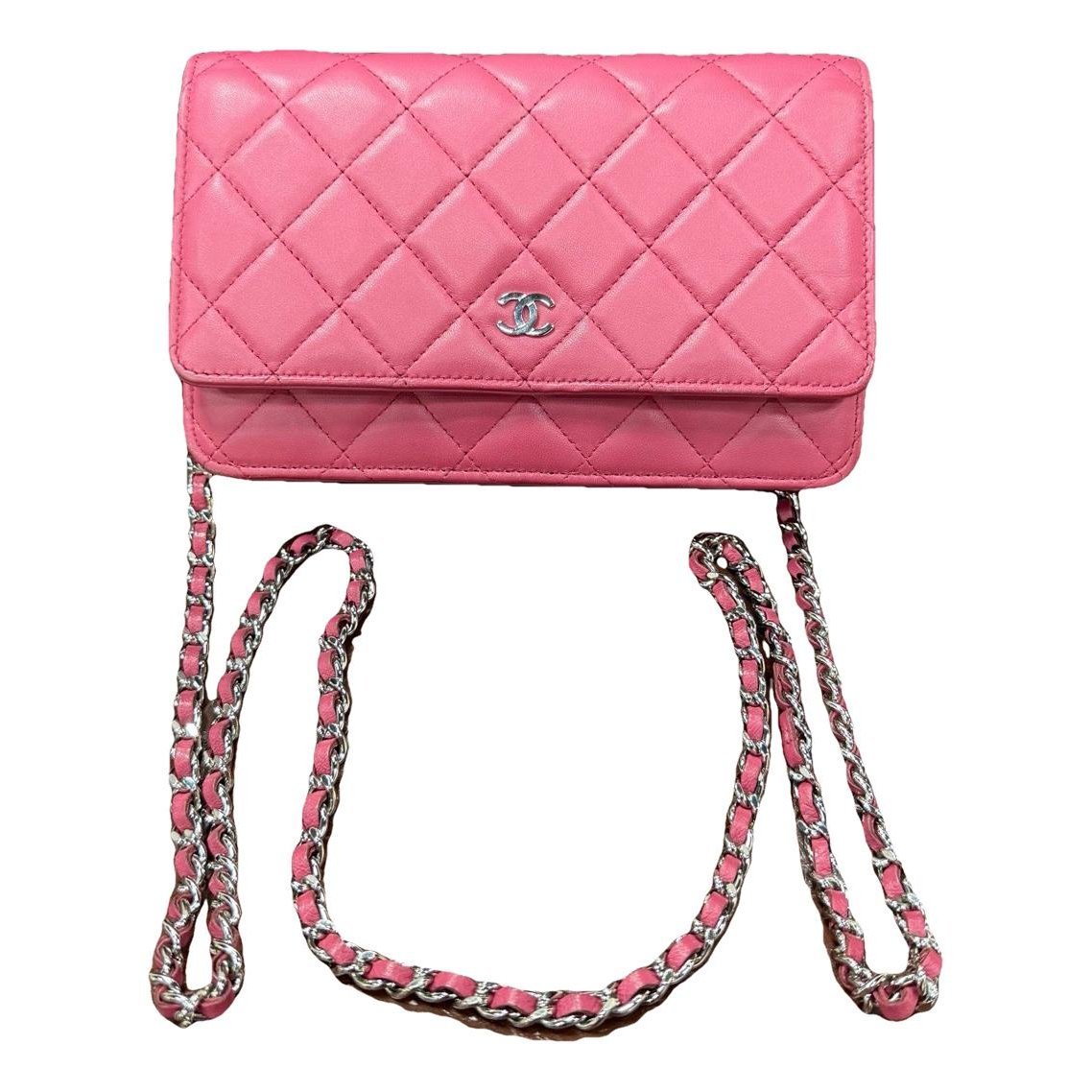 Wallet On Chain Timeless/Classique leather crossbody bag