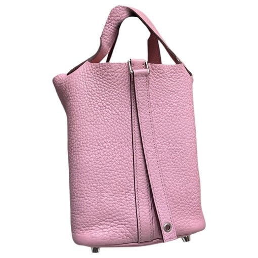Picotin leather handbag