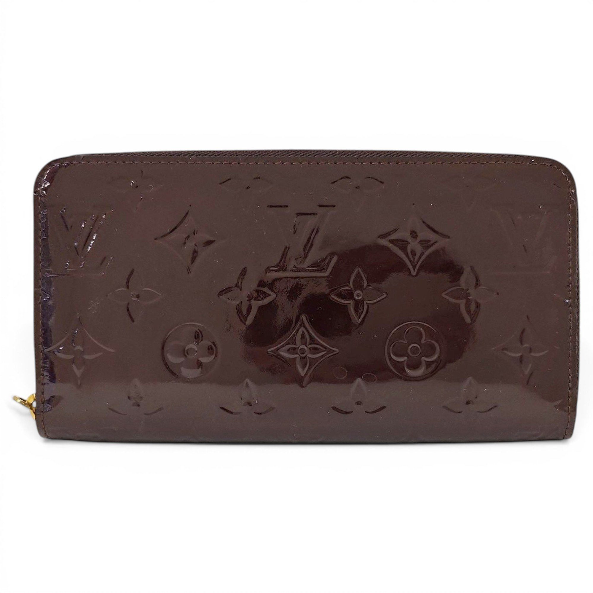 Patent leather handbag