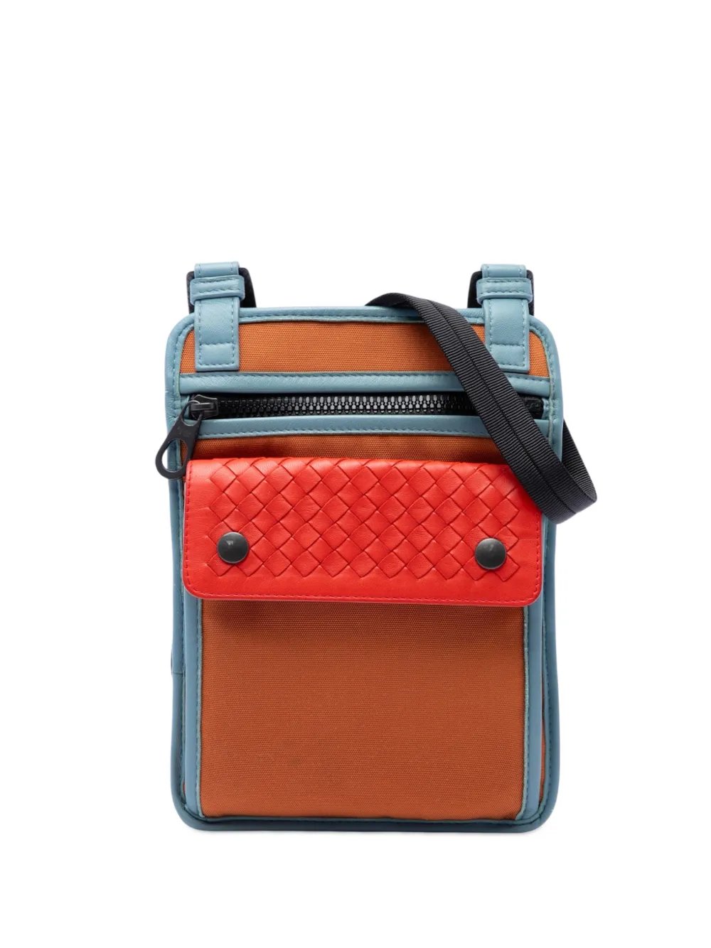 2012-2026 Nappa Intrecciato Trimmed Nylon High Tech crossbody bag