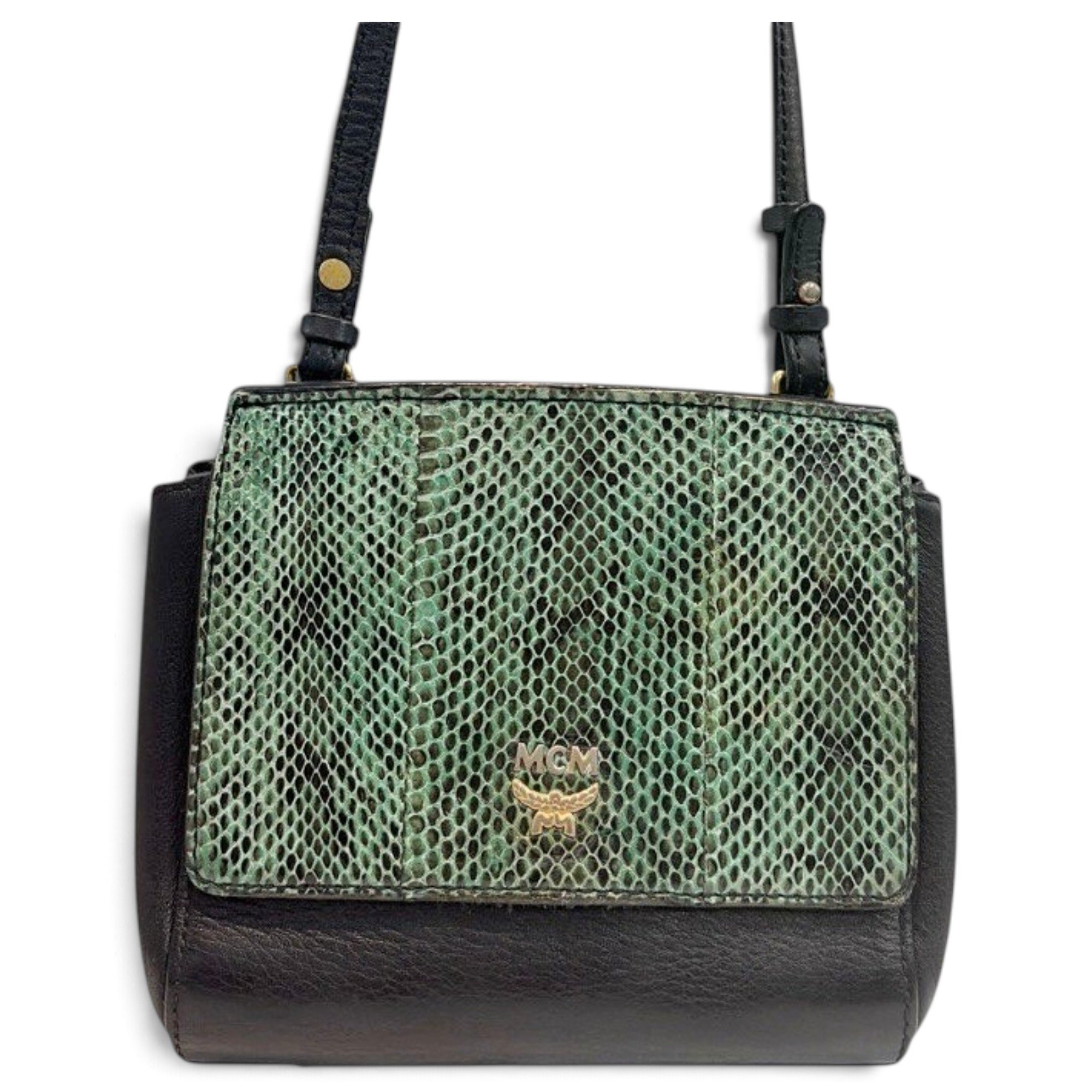 MCM Leather crossbody bag