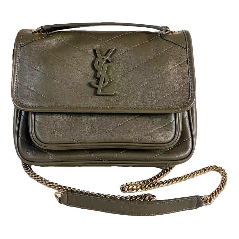 Niki leather crossbody bag