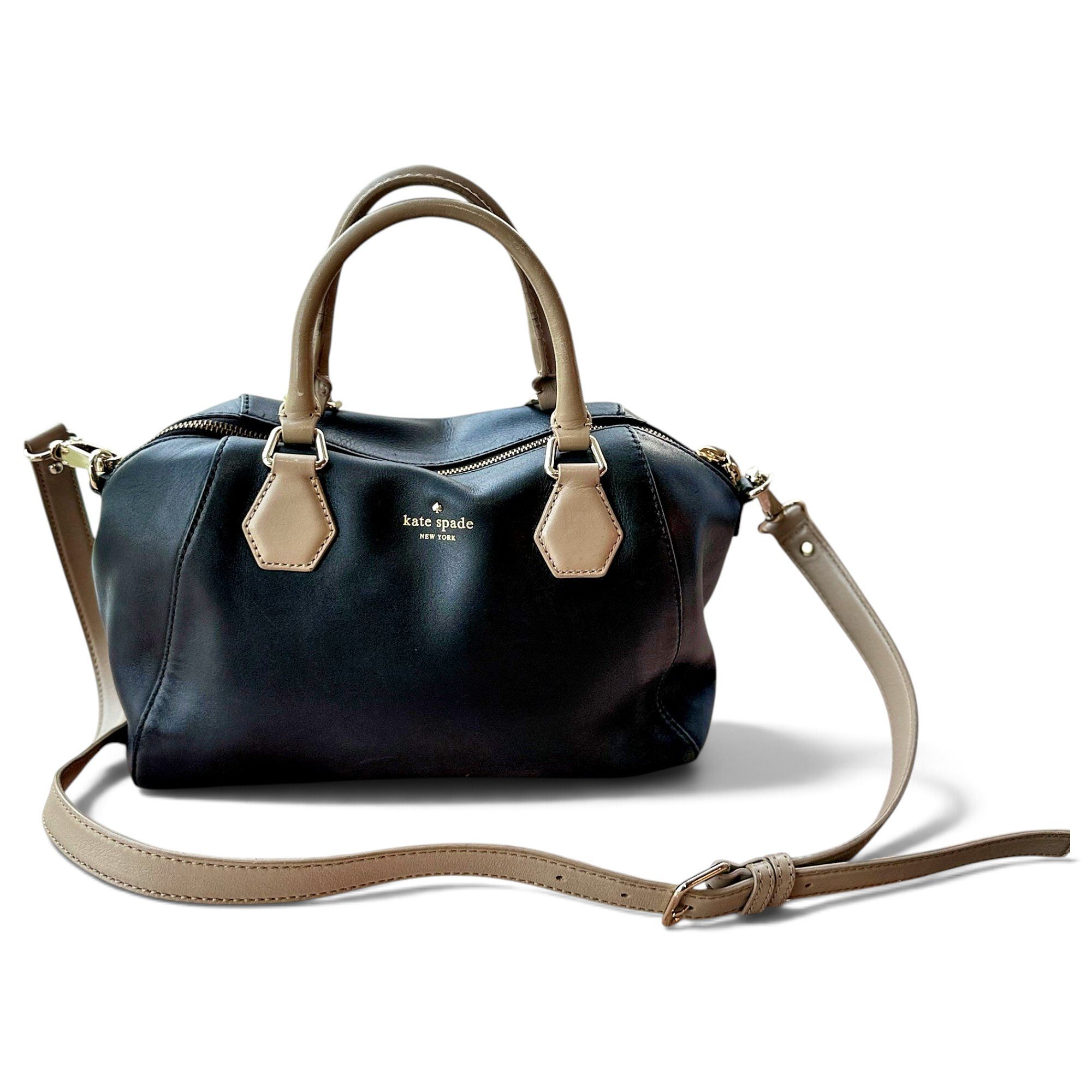 Leather satchel