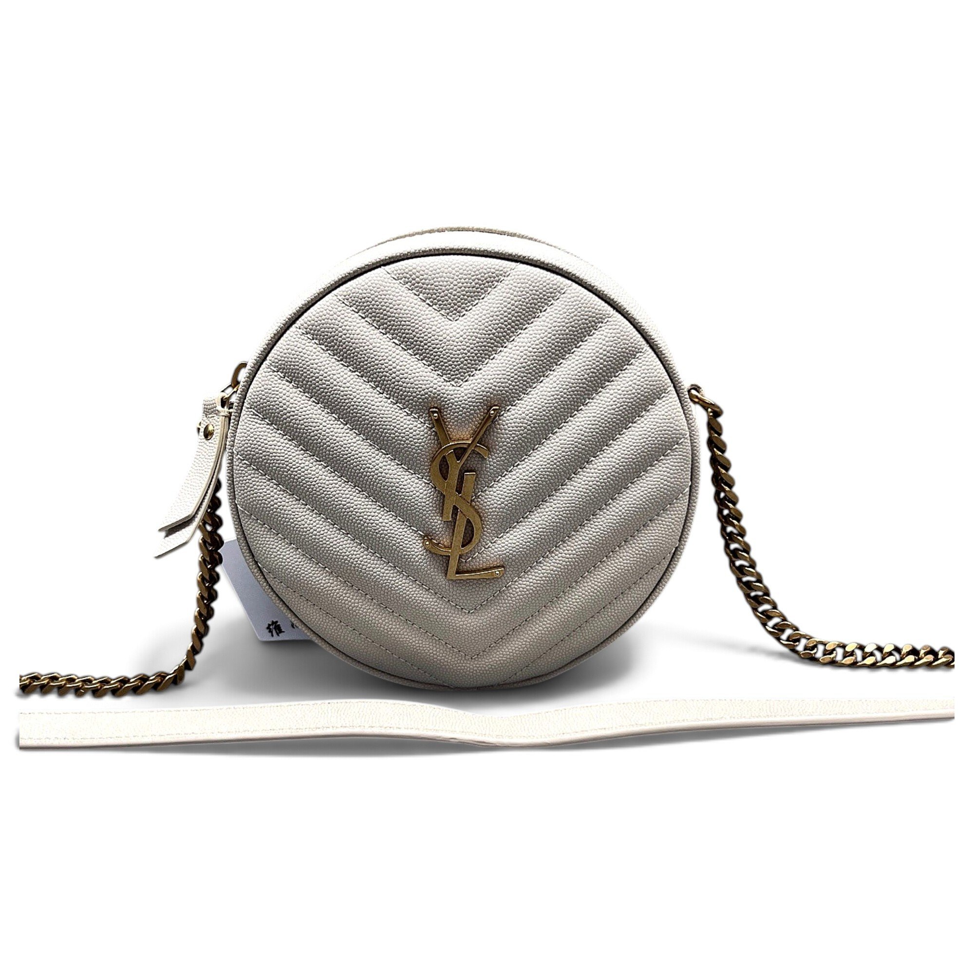 Vinyle leather crossbody bag